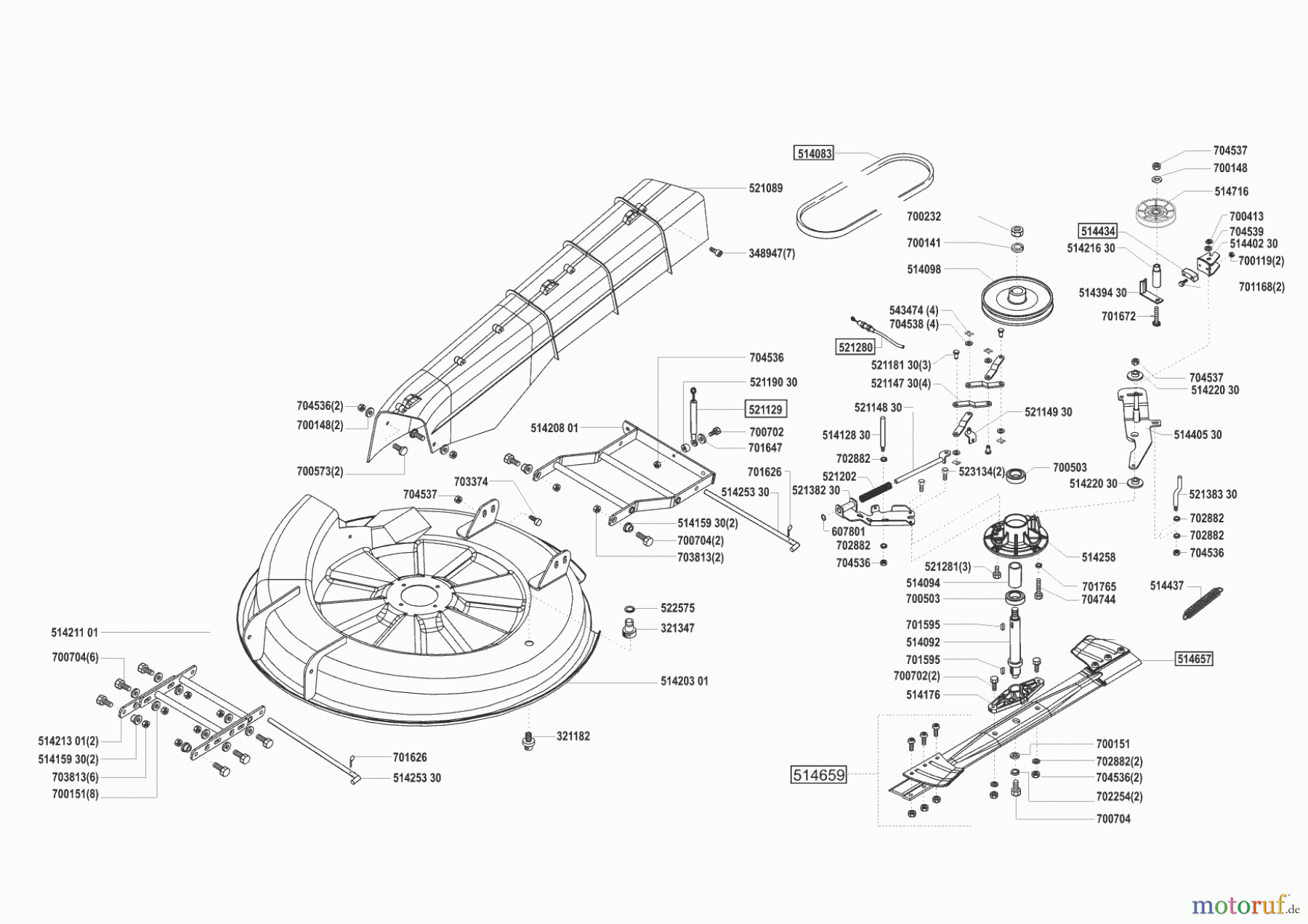 Concord Gartentechnik Rasentraktor T14-76 Seite 5