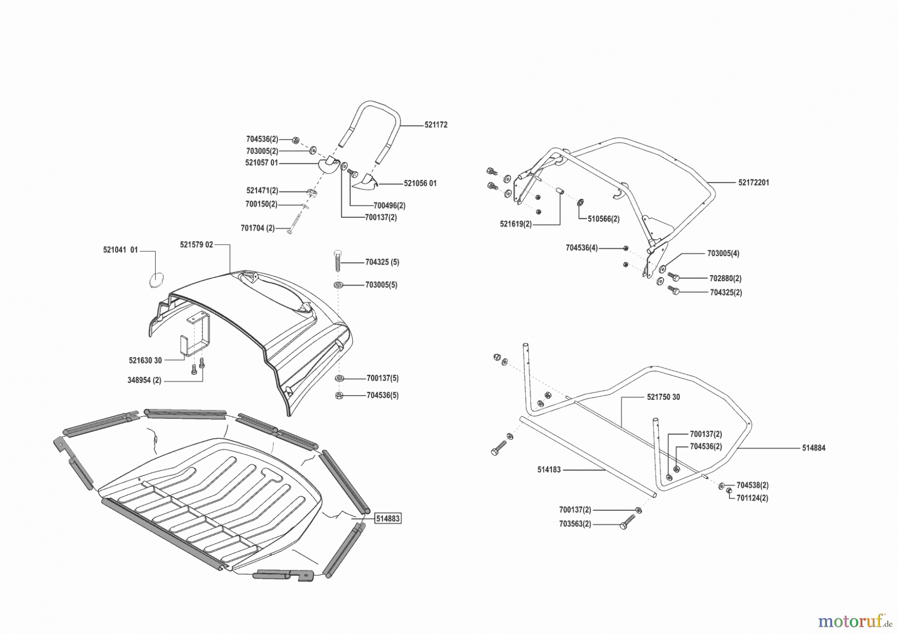  Concord Gartentechnik Rasentraktor T18-102 HDE 09/2002 - 10/2003 Seite 7