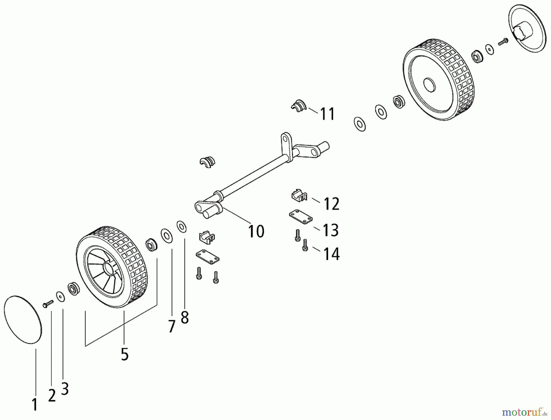  Solo by AL-KO Gartentechnik Benzinrasenmäher Primo 546 / 546 Z ET 102002 Druck 9 546 710 00/2002 [SN: ET 102002 Druck 9 546 710] - 04/2004 [SN: ET 042004 Druck 9 546 711] Seite 4