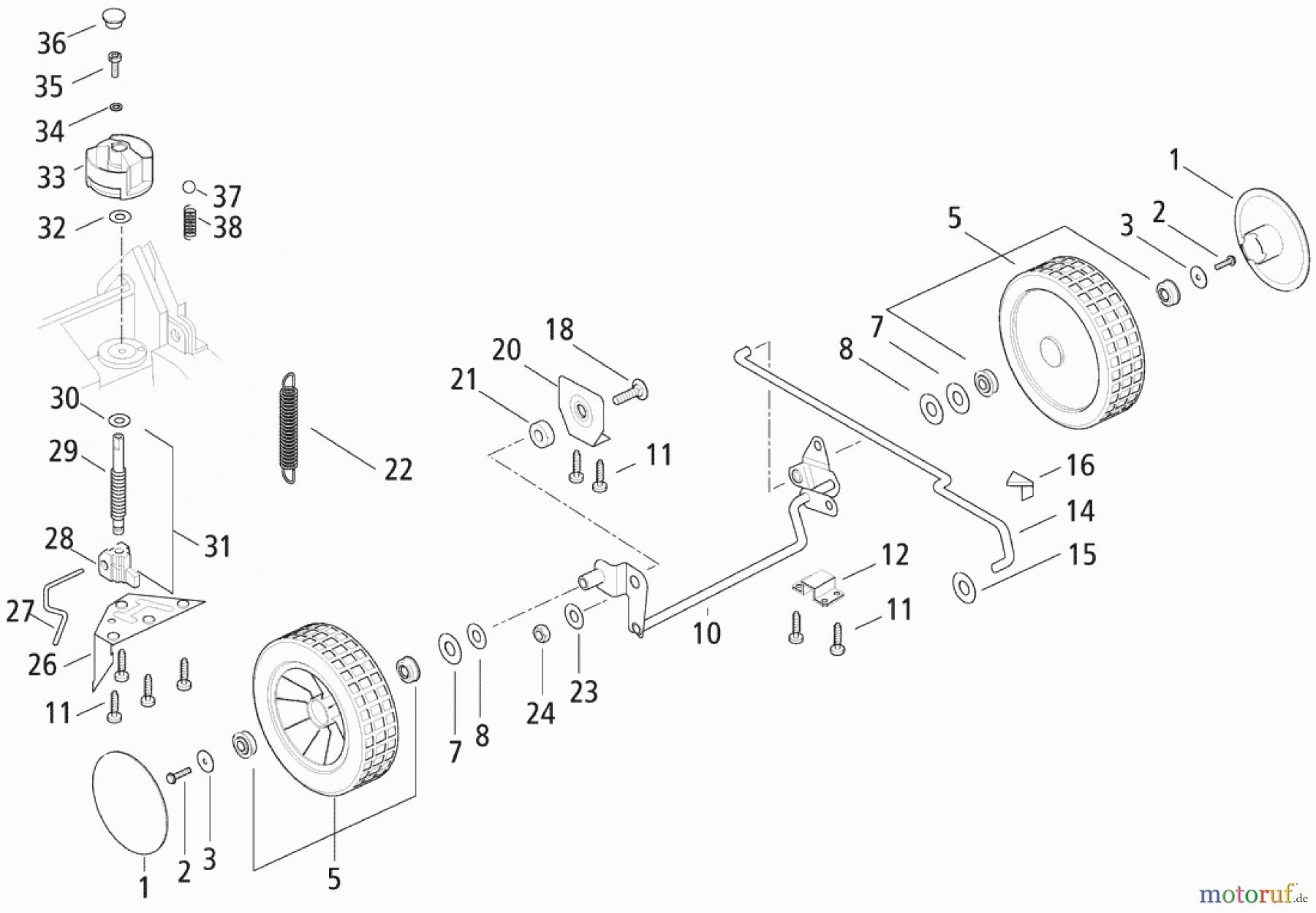  Solo by AL-KO Gartentechnik Benzinrasenmäher Primo 582 ET 102002 Druck 9 585 709 00/2002 [SN: ET 102002 Druck 9 585 709] - 00/2007 [SN: ET 102007 Druck 9 582 710] Seite 2