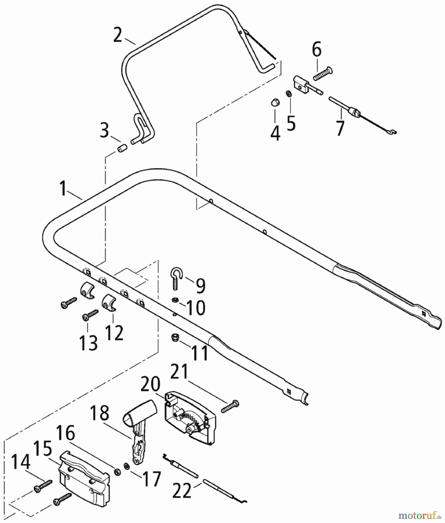  Solo by AL-KO Gartentechnik Benzinrasenmäher Primo 582 ET 102002 Druck 9 585 709 00/2002 [SN: ET 102002 Druck 9 585 709] - 00/2007 [SN: ET 102007 Druck 9 582 710] Seite 6