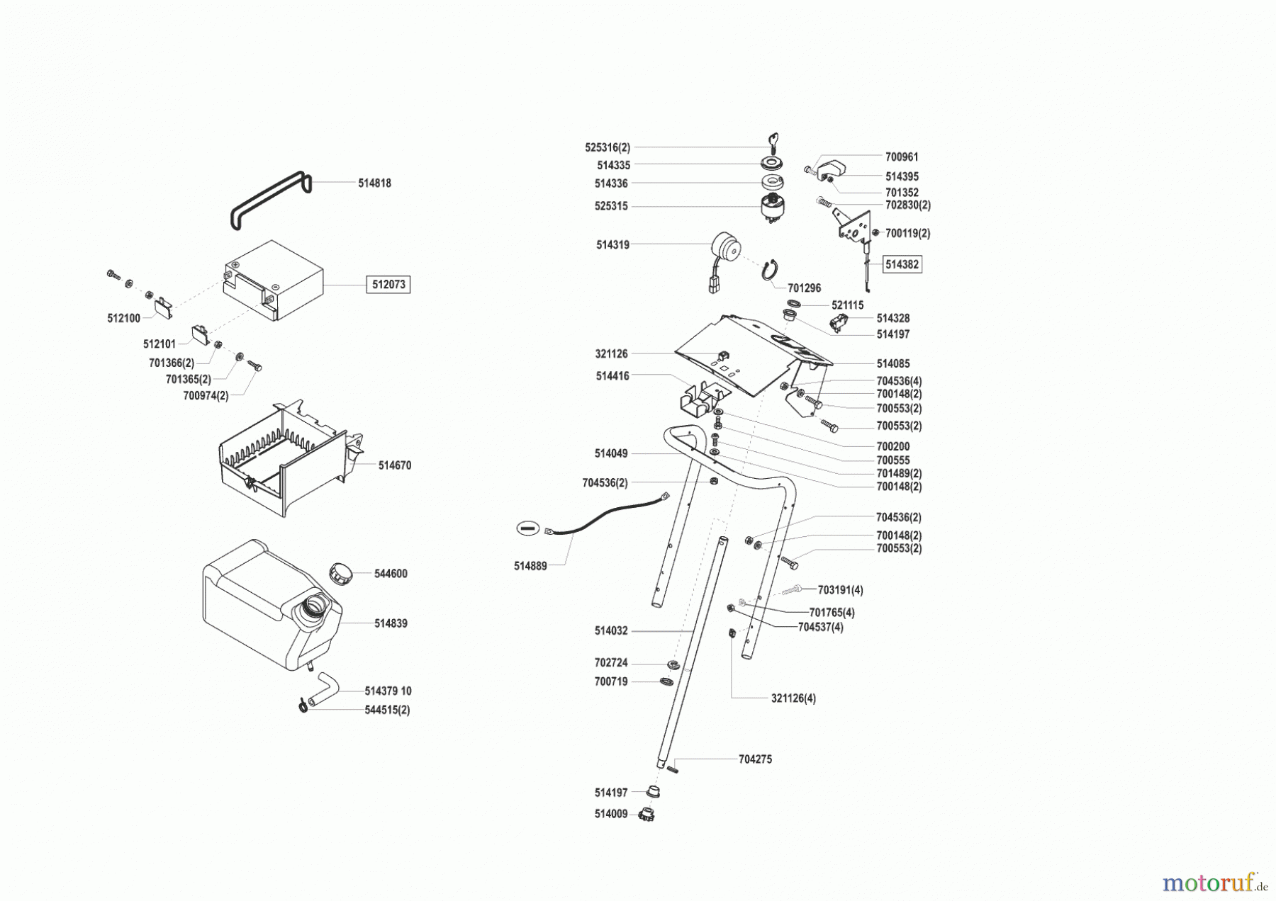 Concord Gartentechnik Rasentraktor T 13-102 HD 10/2002 - 04/2004 Seite 6