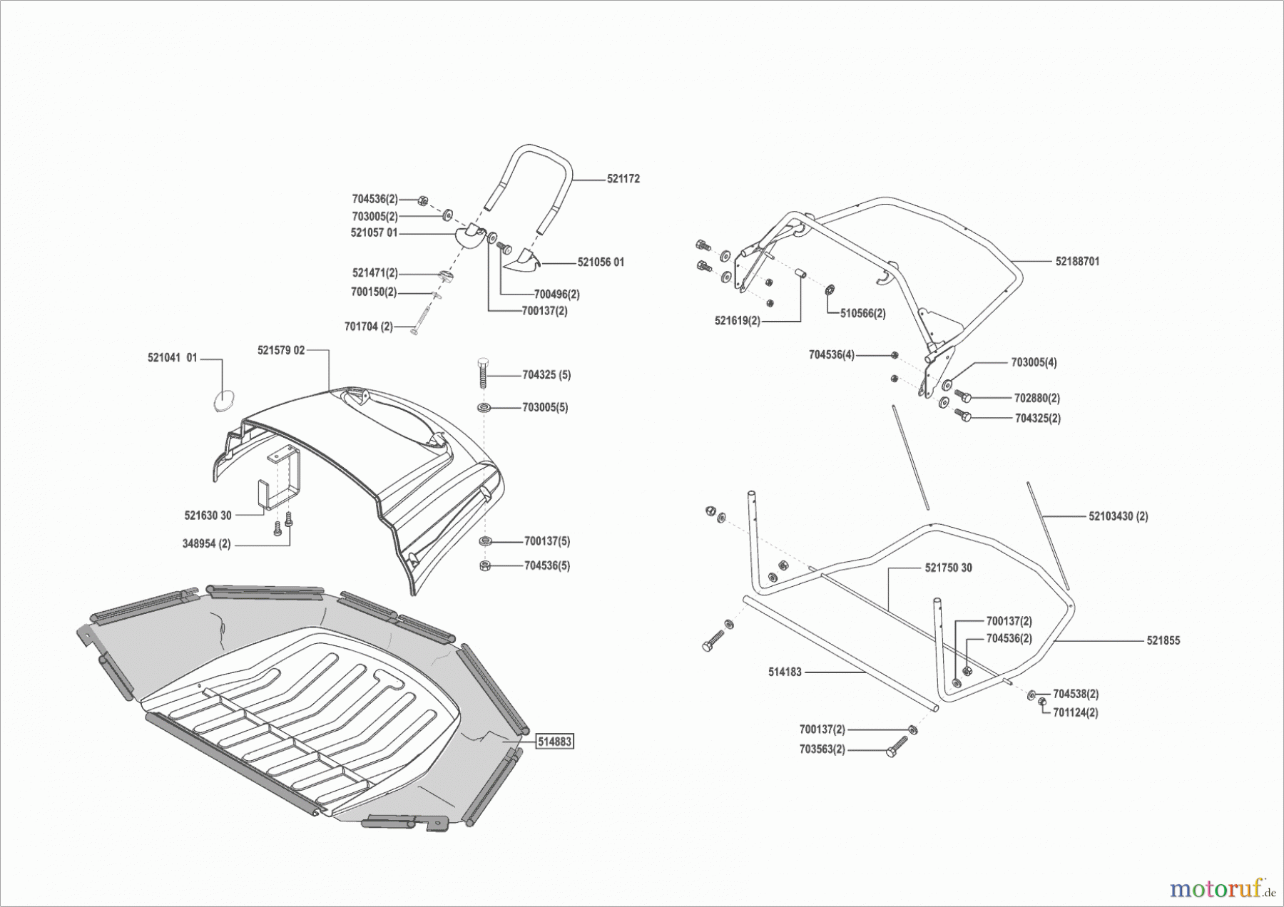 Concord Gartentechnik Rasentraktor T20-102 HDE 10/2002 - 09/2003 Seite 7