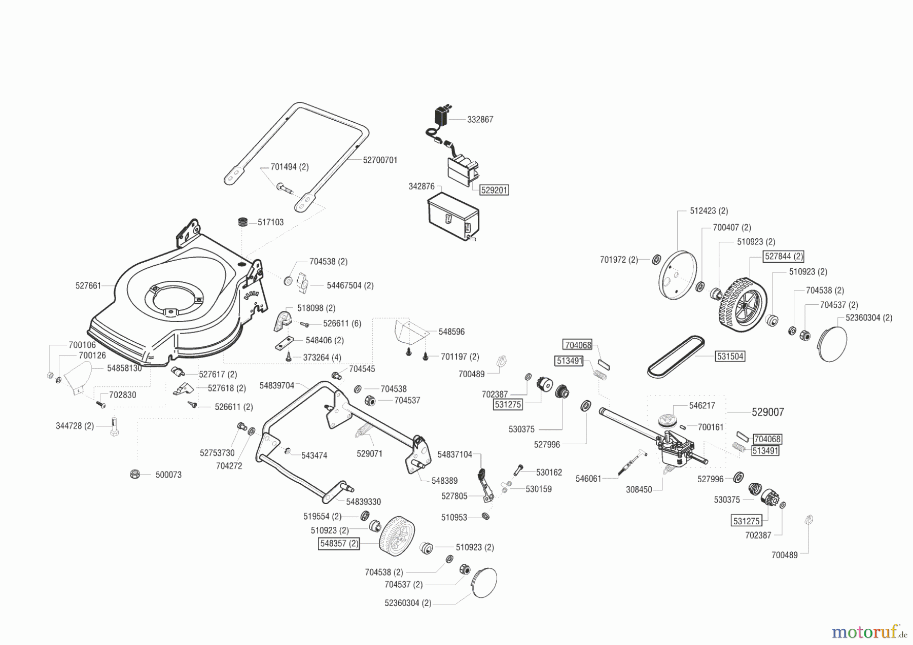  AL-KO Gartentechnik Benzinrasenmäher Comfort 47 BRE Bio ab 10/2002 Seite 2