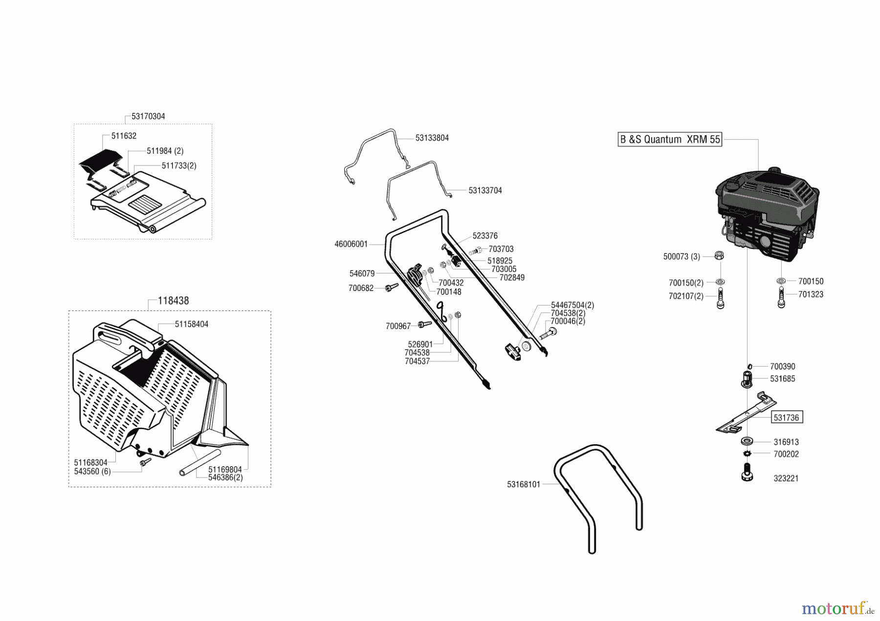 AL-KO Gartentechnik Benzinrasenmäher Comfort 470 BR Seite 2