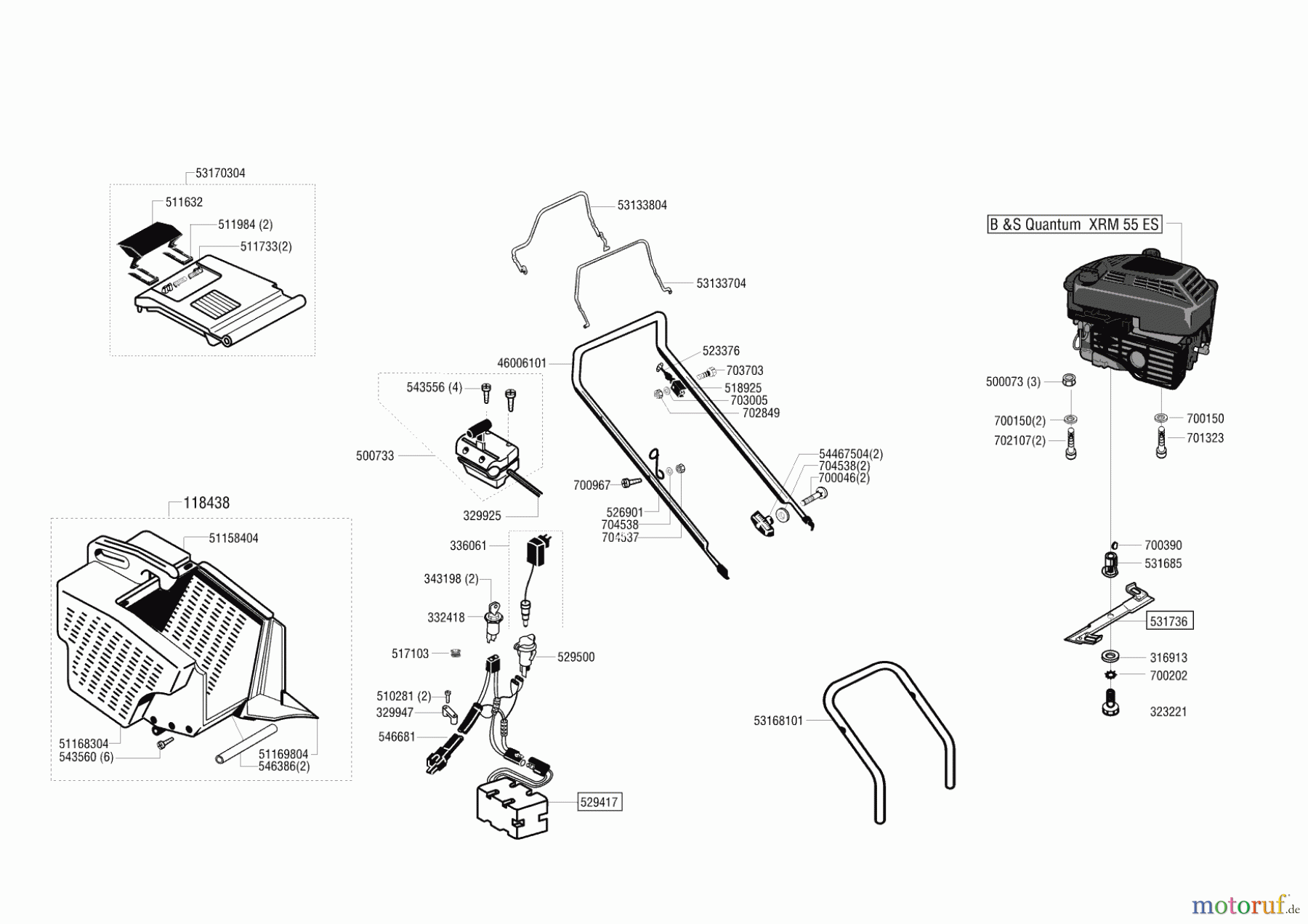 AL-KO Gartentechnik Benzinrasenmäher Comfort 470 BRE Seite 2