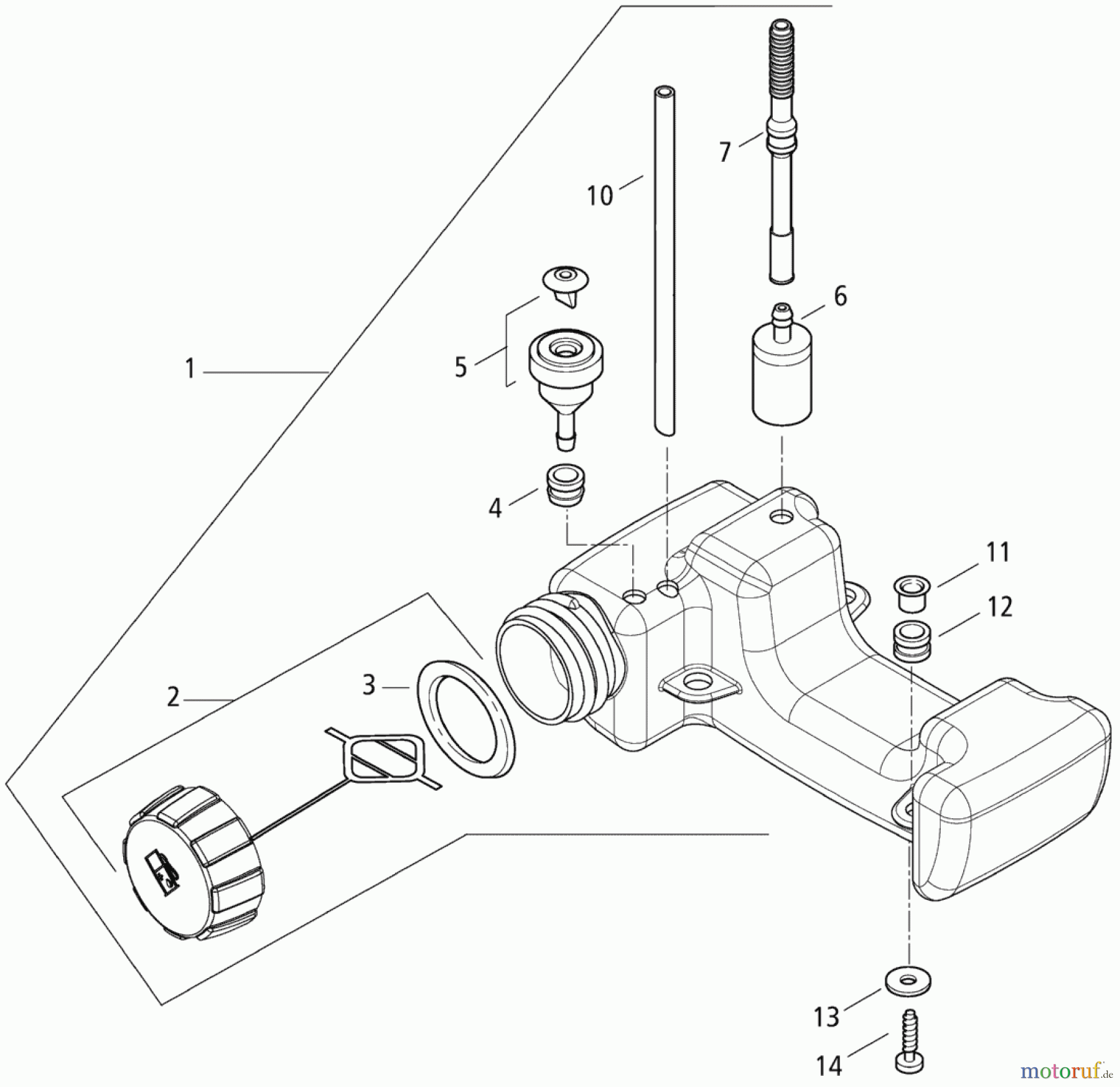  Solo by AL-KO Gartentechnik Motorhacke 501-2T ET 032003  Druck 9 501 700 03/2003 [SN: ET 032003  Druck 9 501 700] Seite 4