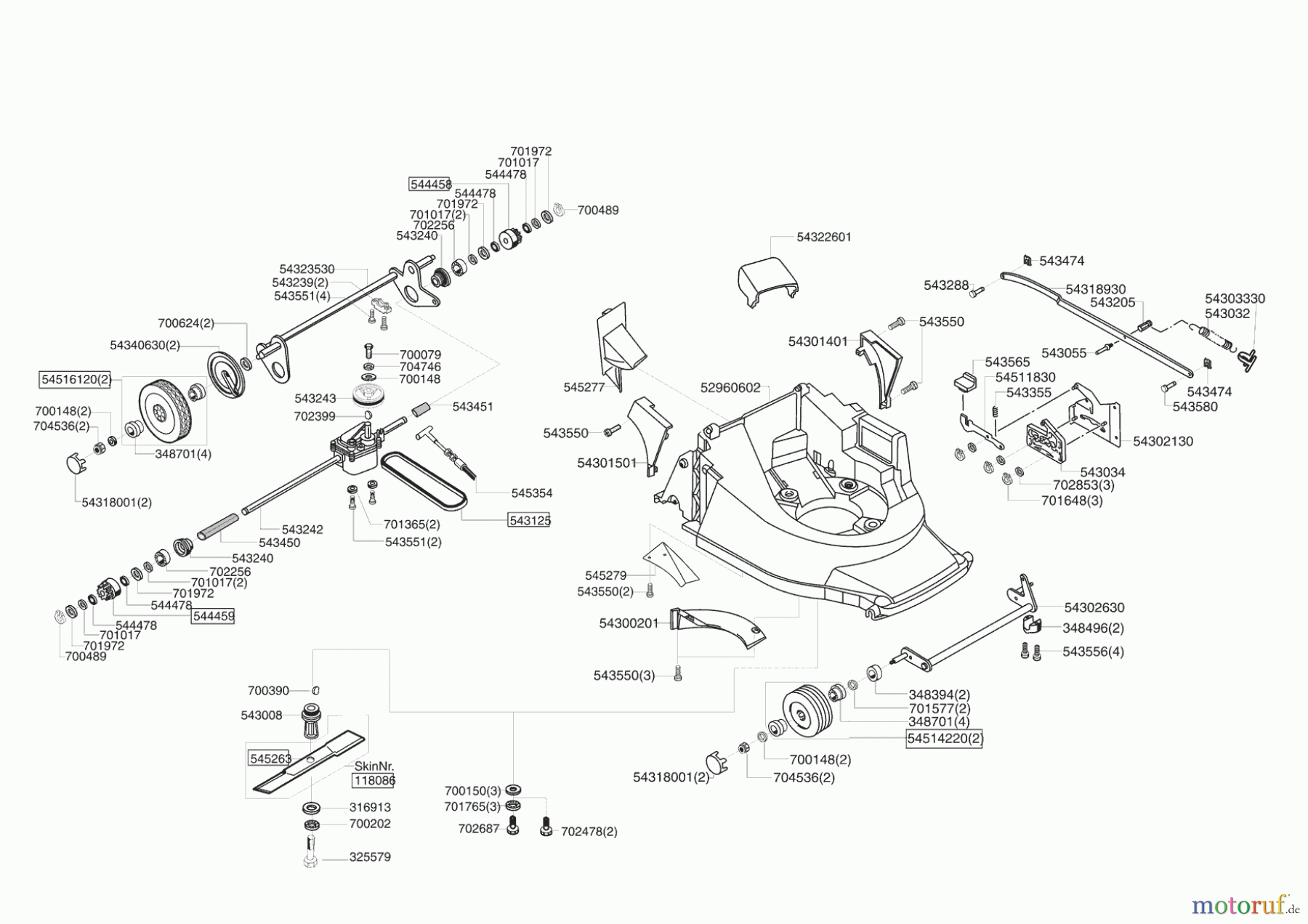 Powerline Gartentechnik Benzinrasenmäher 4200 BR XXL 04/2003 Seite 1