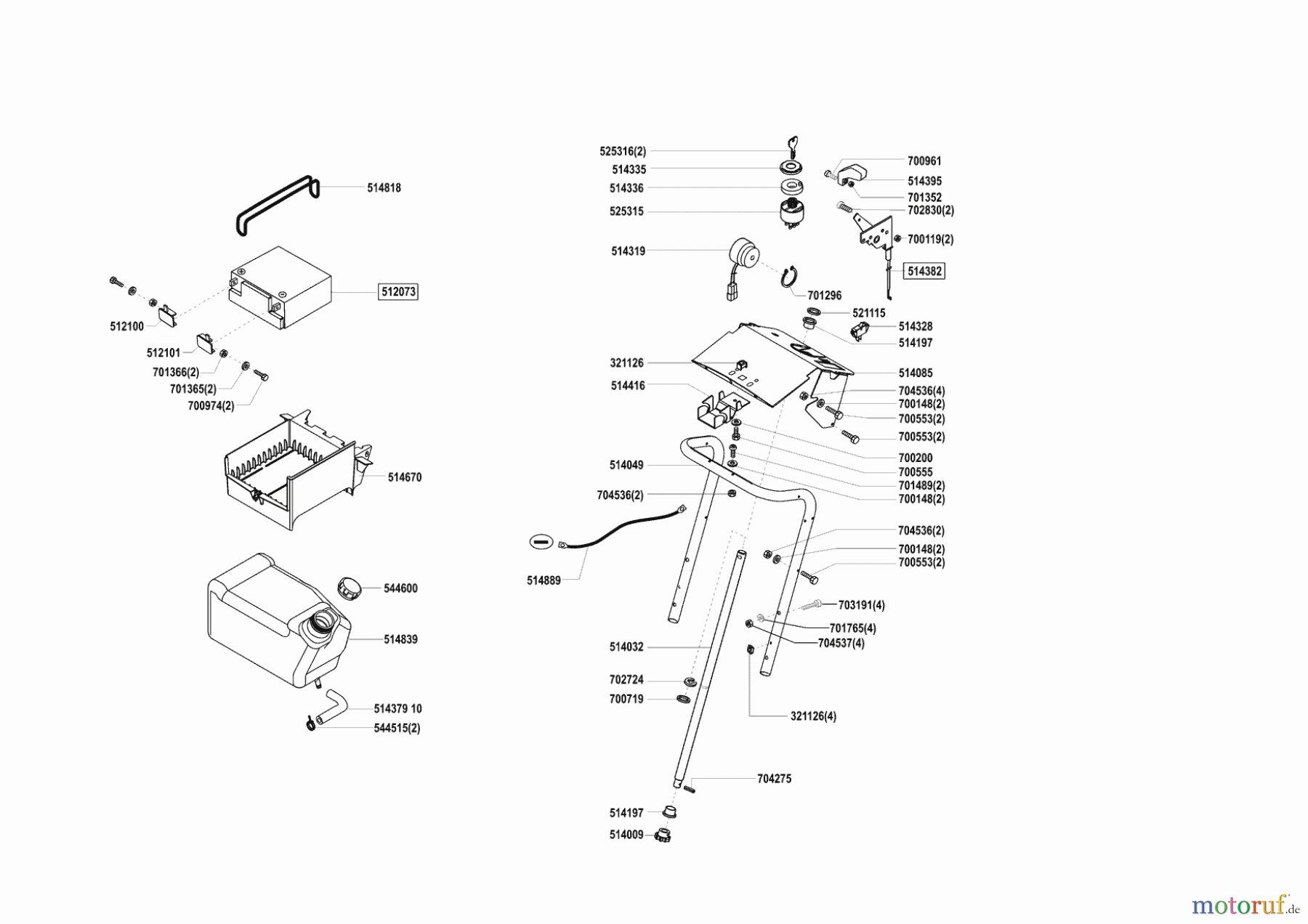 Concord Gartentechnik Rasentraktor T14-102 Masport 05/2003 - 10/2003 Seite 6