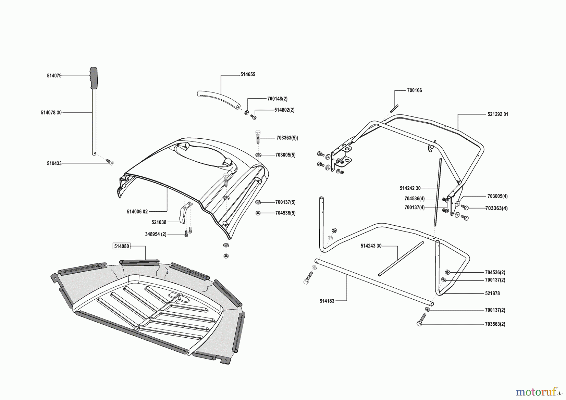 Concord Gartentechnik Rasentraktor T14-102 Masport 05/2003 - 10/2003 Seite 7