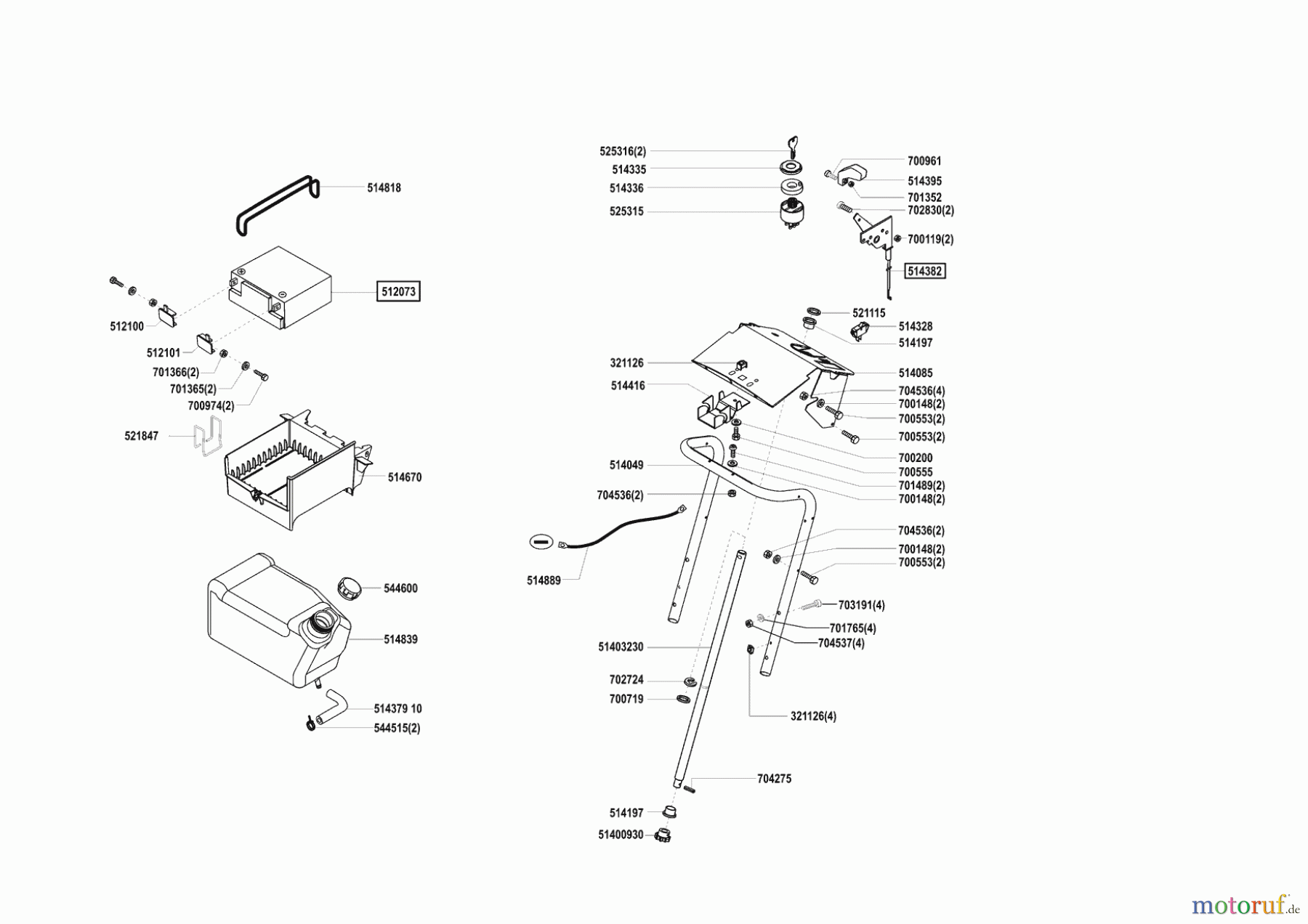  Concord Gartentechnik Rasentraktor T 15-102 S Masport  05/2003 Seite 6