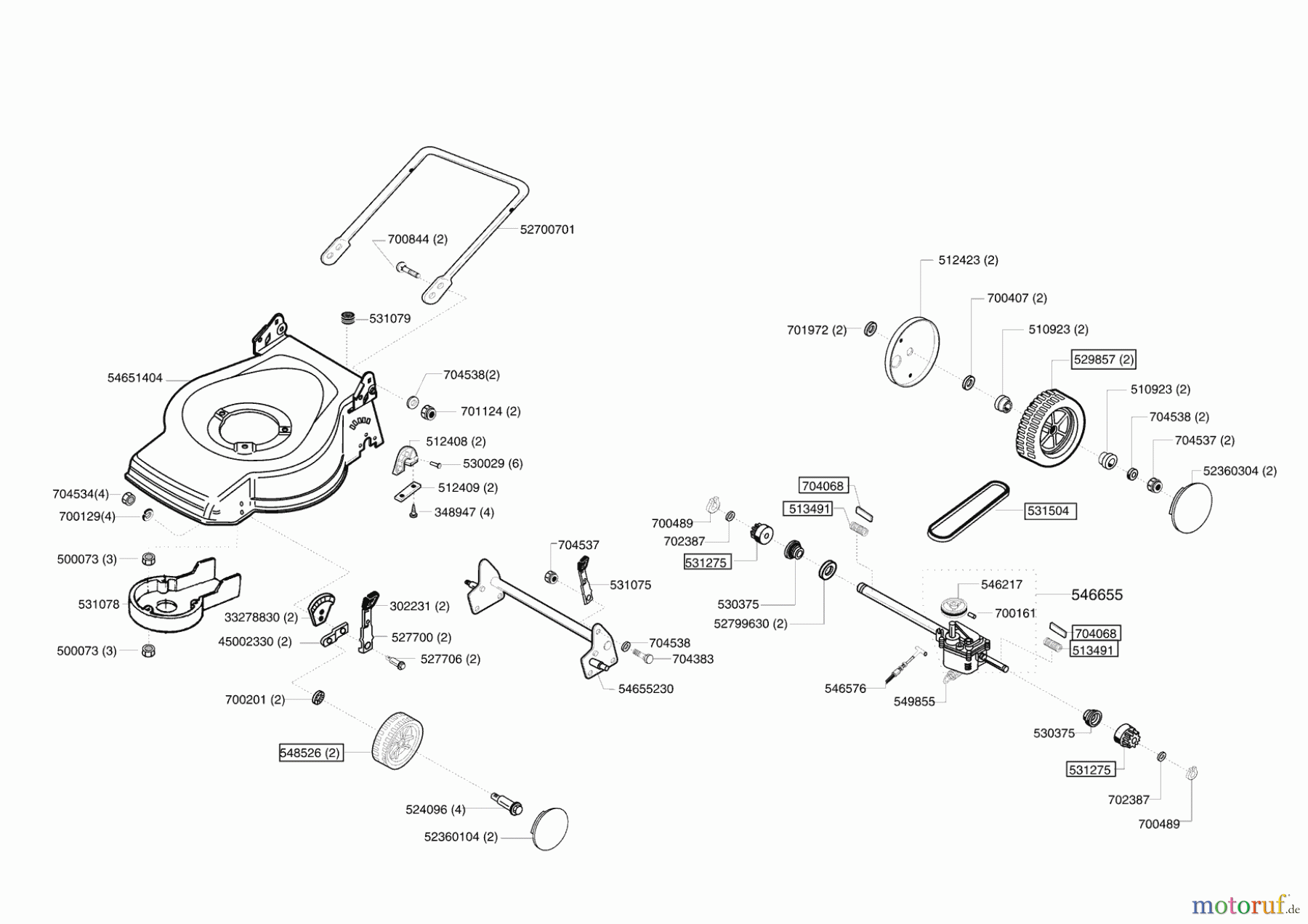 AL-KO Gartentechnik Benzinrasenmäher Edition 4.0 BR Seite 2
