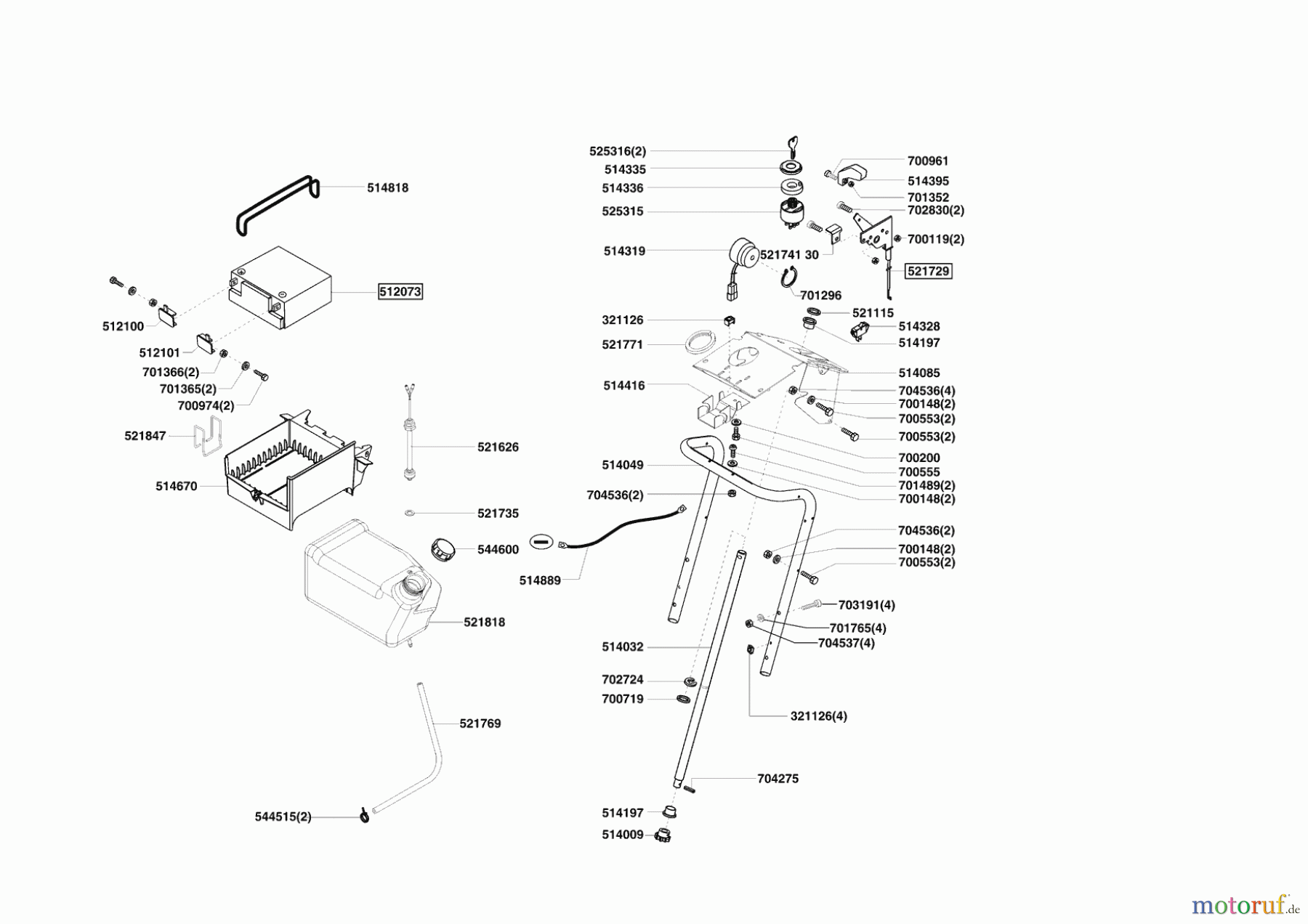 Concord Gartentechnik Rasentraktor T20-102 HDE 09/2003 - 10/2003 Seite 6