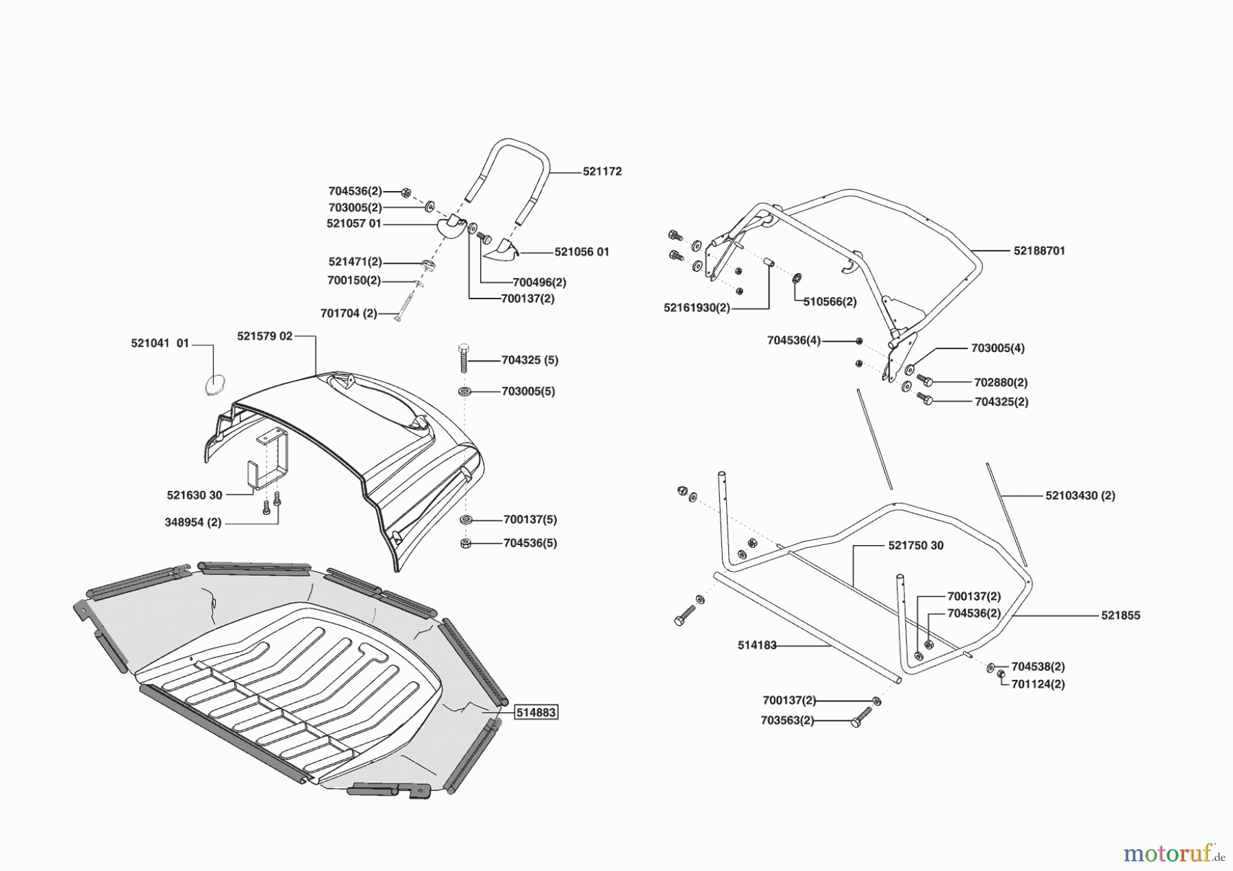 Concord Gartentechnik Rasentraktor T20-102 HDE 09/2003 - 10/2003 Seite 7