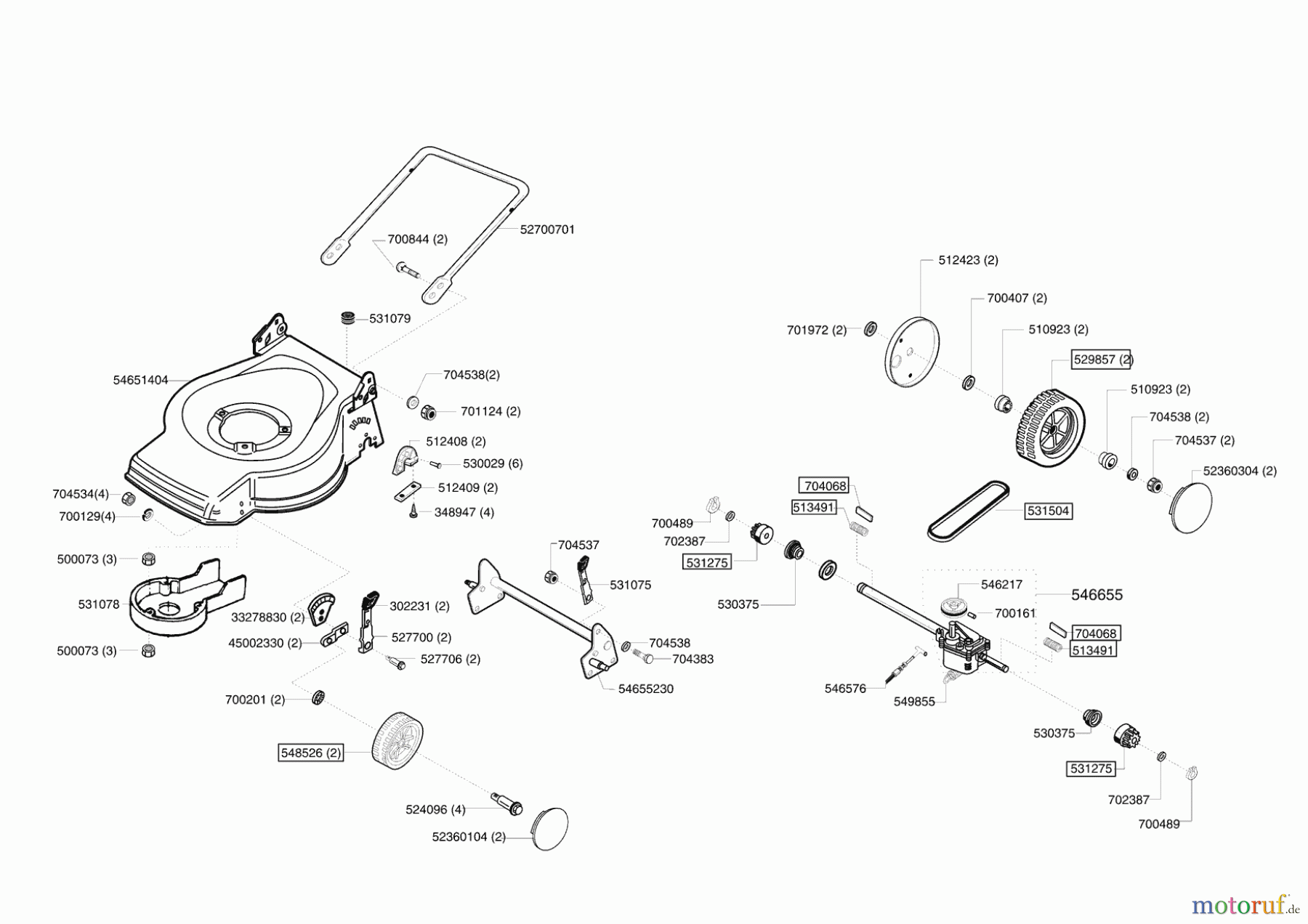 AL-KO Gartentechnik Benzinrasenmäher Edition 3,5 BR Seite 2