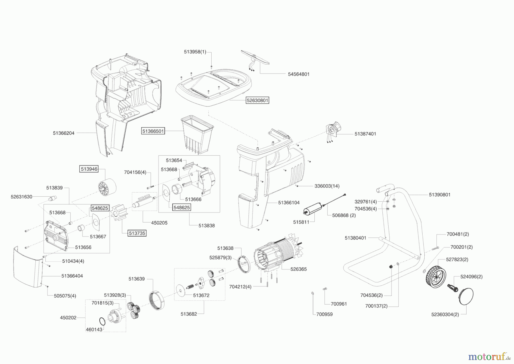 AL-KO Gartentechnik Leisehäcksler Silent Power 4000 11/2003 - 10/2004 Seite 1