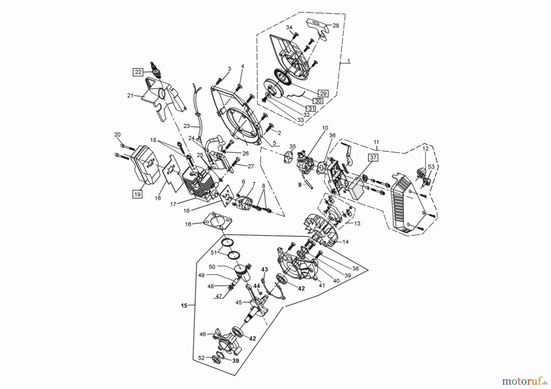 AL-KO Gartentechnik Motorsensen FRS 351 VARIO 01/2004 Seite 2