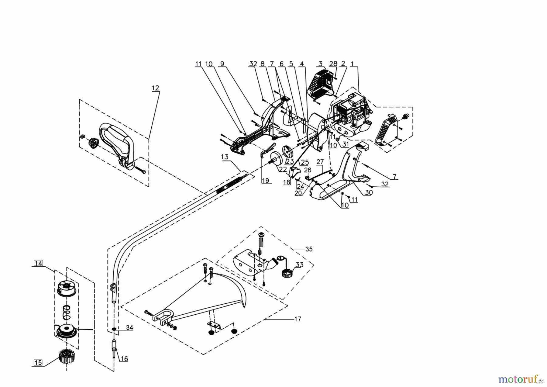 AL-KO Gartentechnik Motorsensen FRS 251 01/2004 Seite 1