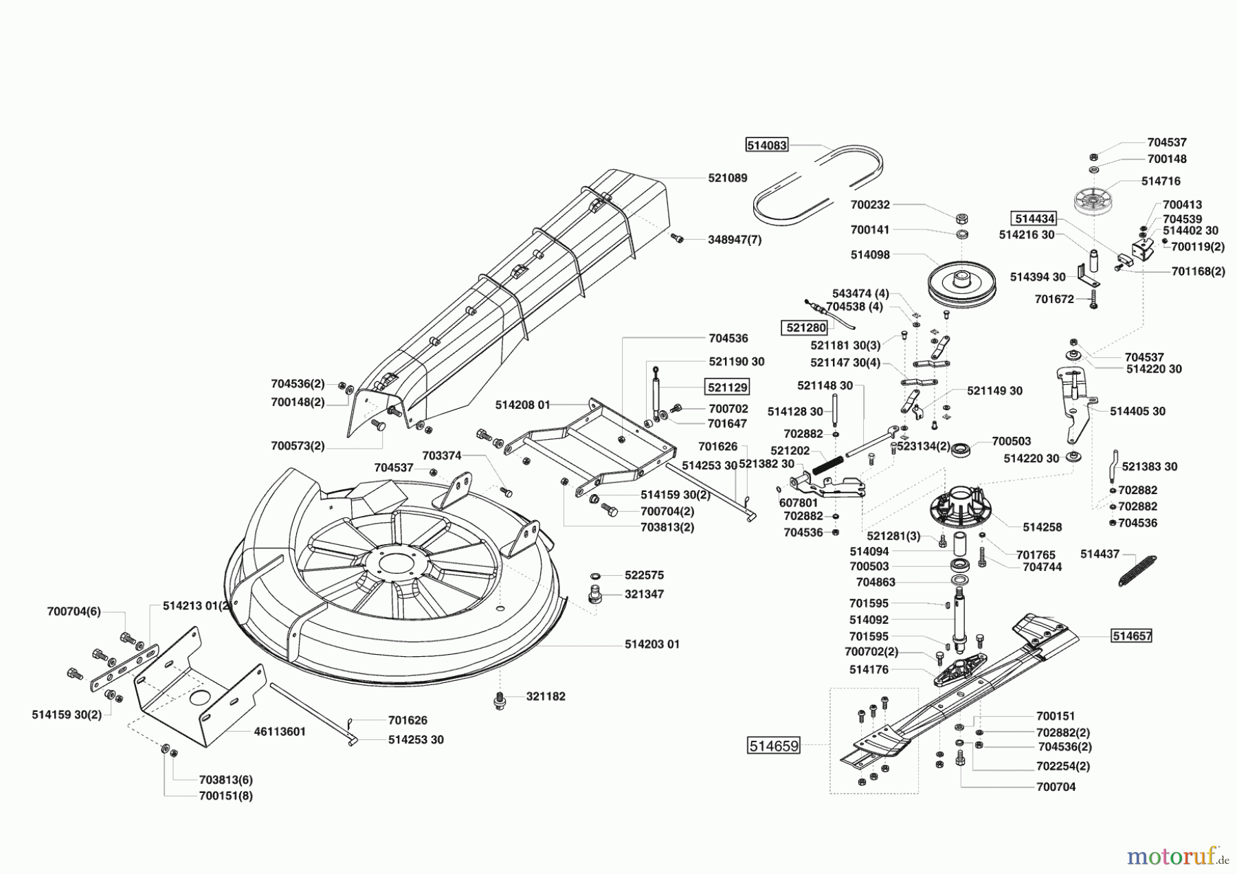 Concord Gartentechnik Rasentraktor T 13-74 SA Seite 5
