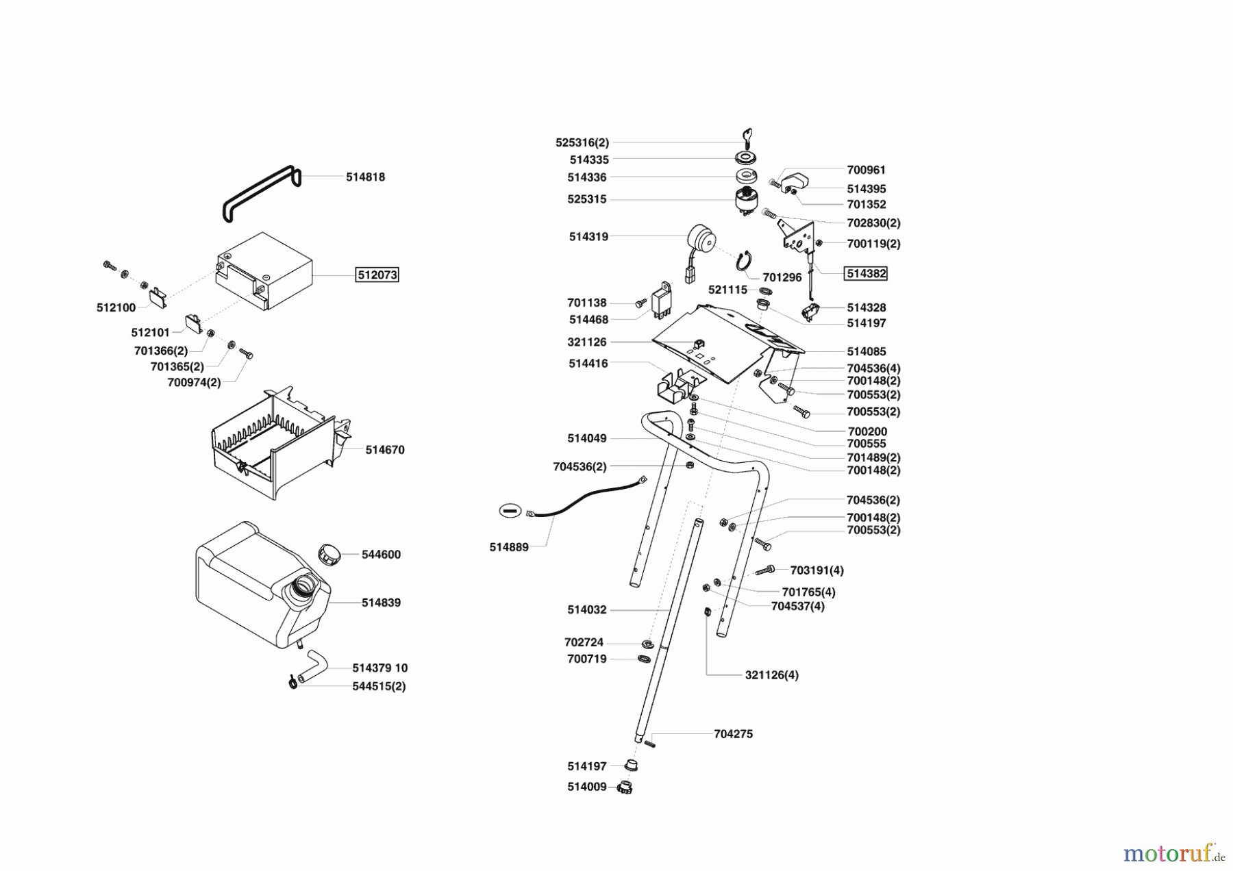 Concord Gartentechnik Rasentraktor T 13-74 SA Seite 6
