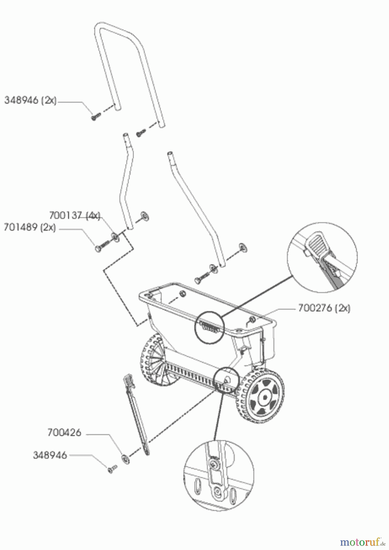 AL-KO Gartentechnik Düngerstreuer US 45-22 / DS 450 ab 04/2004 Seite 1