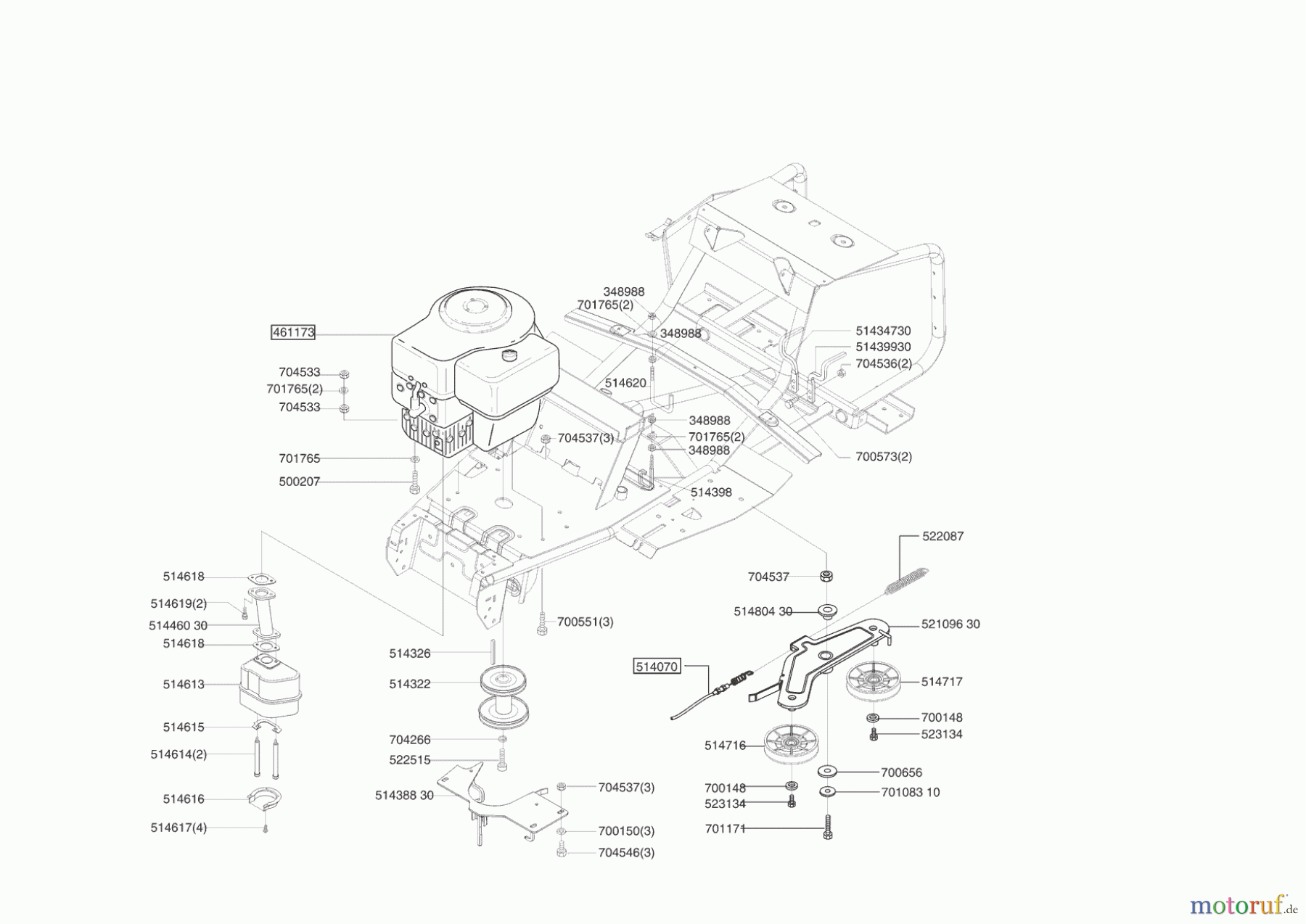 AL-KO Gartentechnik Rasentraktor Comfort T 750 04/2004 - 10/2004 Seite 4