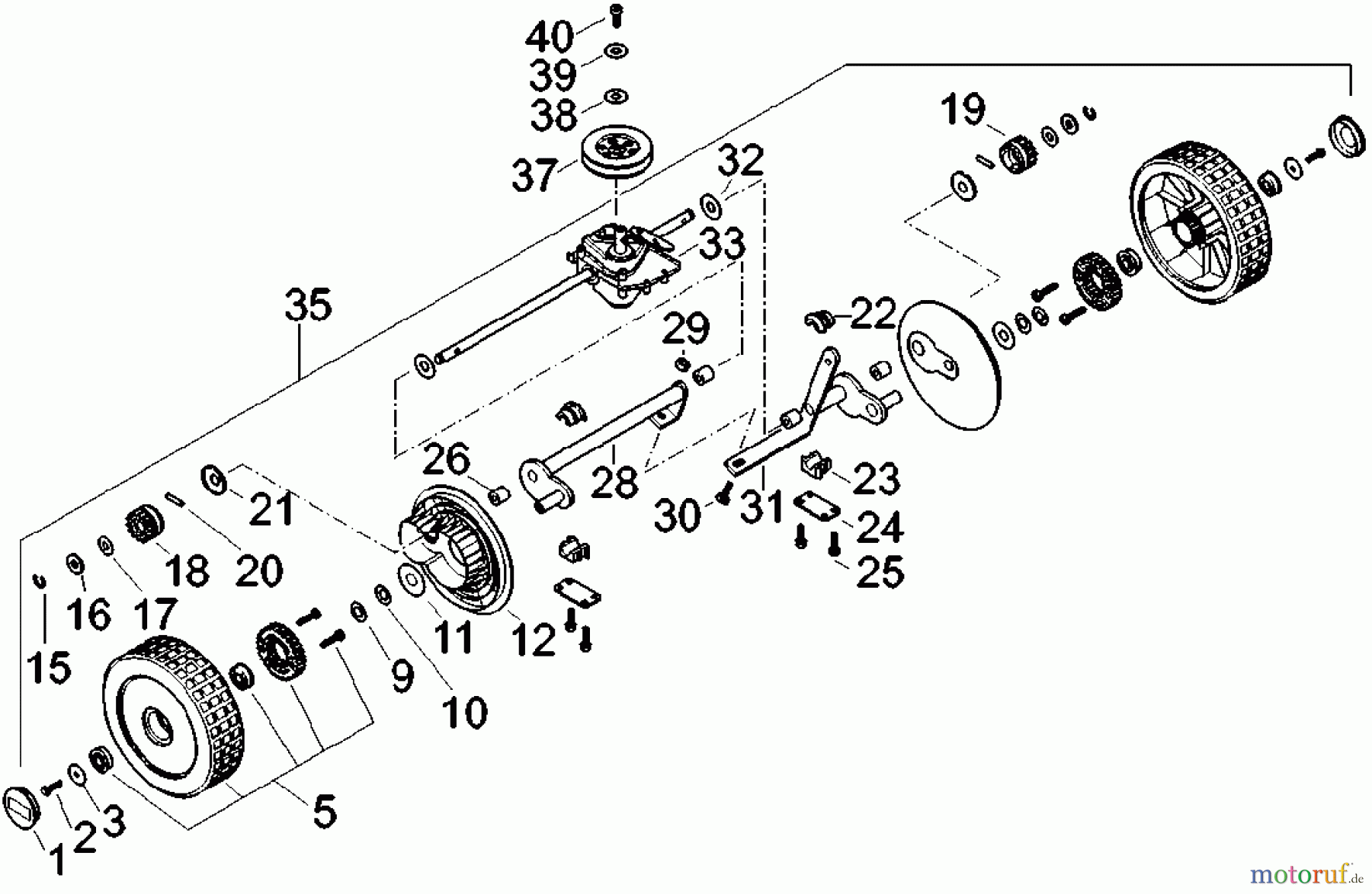  Solo by AL-KO Gartentechnik Benzinrasenmäher Primo 546 R / RT / S / RS / RO / SM / ZR / HR / HRM ET 042004 Druck 9 546 711 ab 04/2004 [SN: ET 042004 Druck 9 546 711] Seite 4