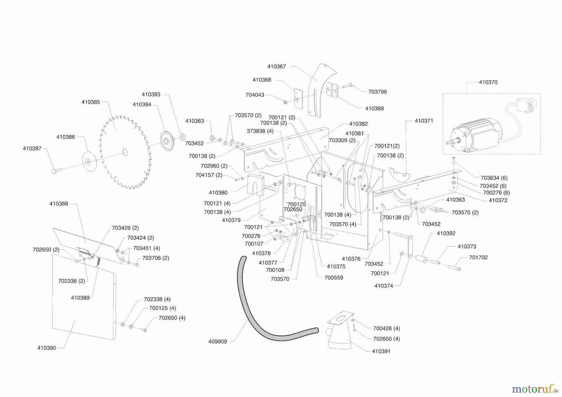 AL-KO Heimwerkertechnik Tischkreissägen TSL 2000 W ab 09/2004 Seite 2