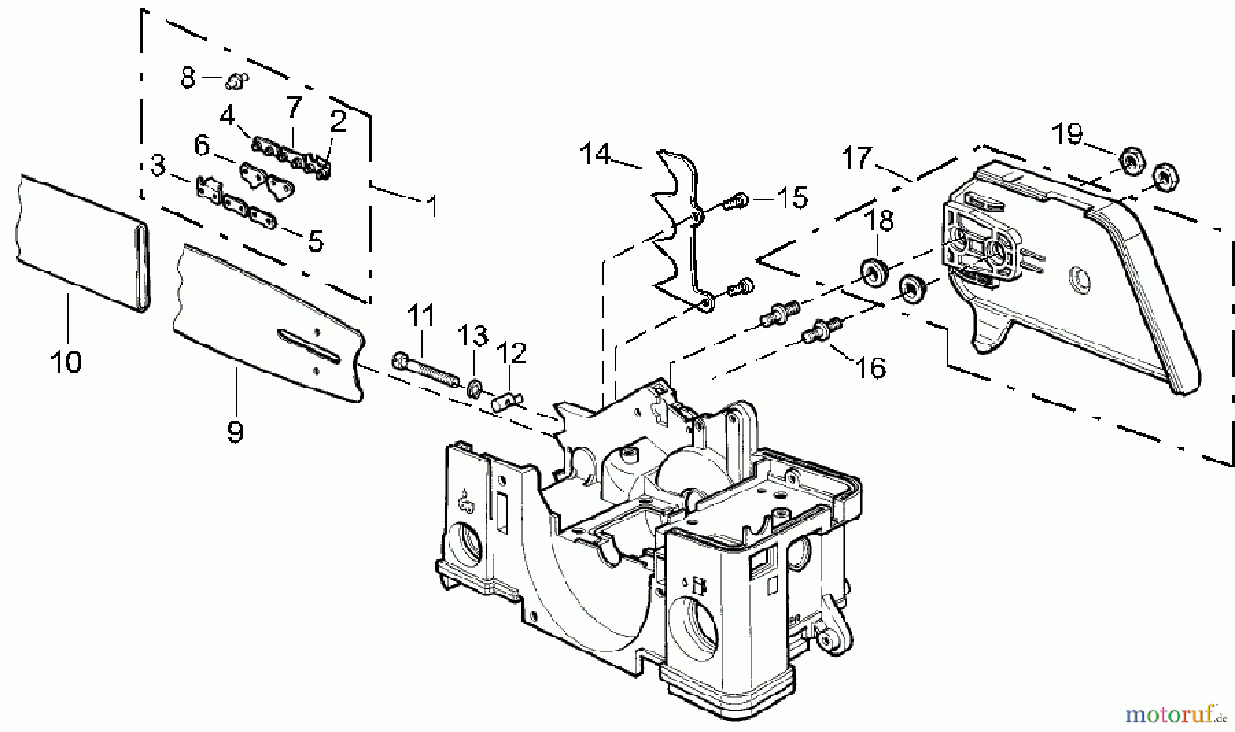  Solo by AL-KO Gartentechnik Kettensägen 643 ET 102004 Druck 9 643 700 00/2004 [SN: ET 102004 Druck 9 643 700] - 02/2006 [SN: ET 122006 Druck 9 643 701] Seite 8