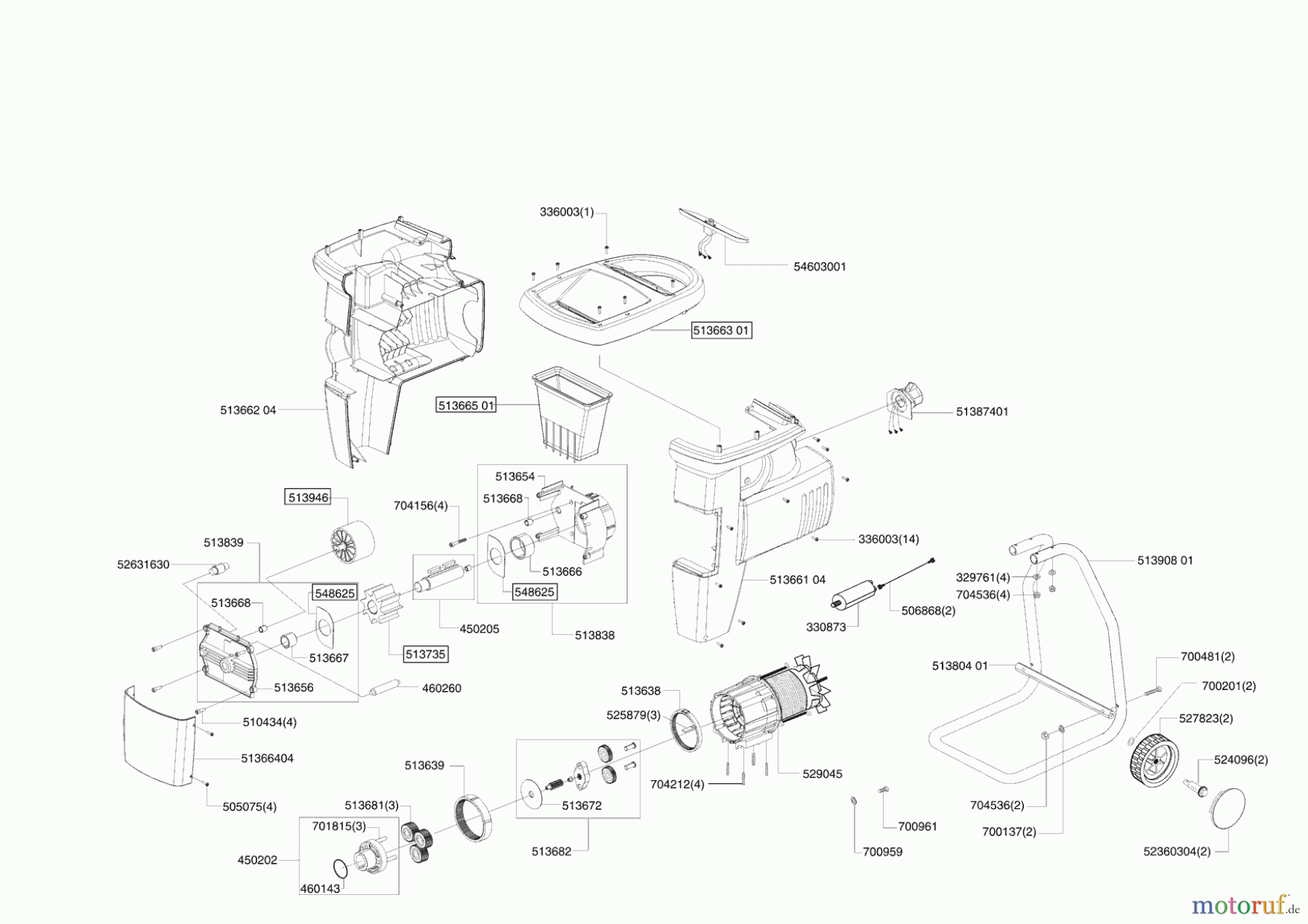 AL-KO Gartentechnik Leisehäcksler Silent Power 3500 10/2004 - 01/2005 Seite 1