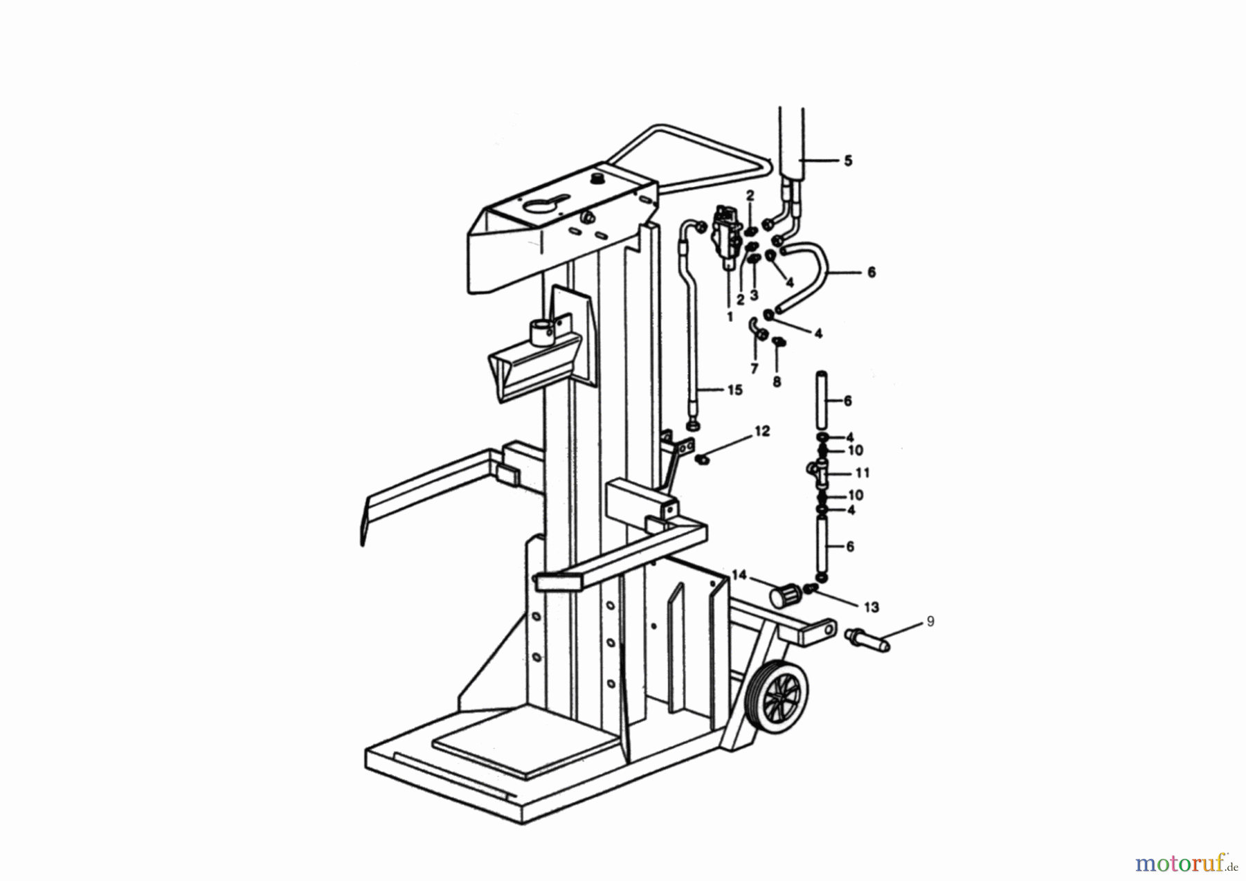 AL-KO Heimwerkertechnik Holzspalter HSP 1000-3P+EL 01/2005 Seite 2
