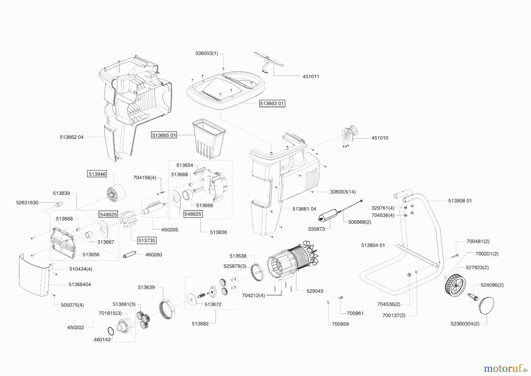 AL-KO Gartentechnik Leisehäcksler Silent Power 3500 01/2005 - 05/2007 Seite 1