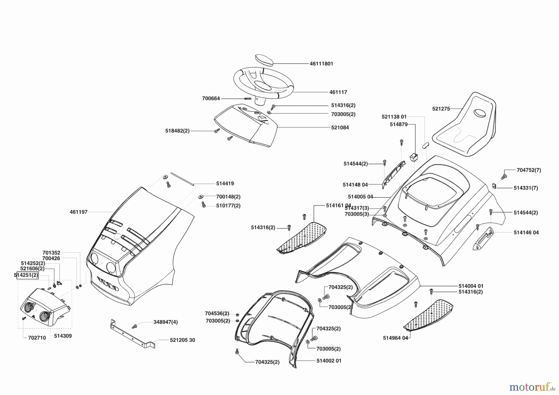  AL-KO Gartentechnik Rasentraktor Comfort T1500 Seite 1