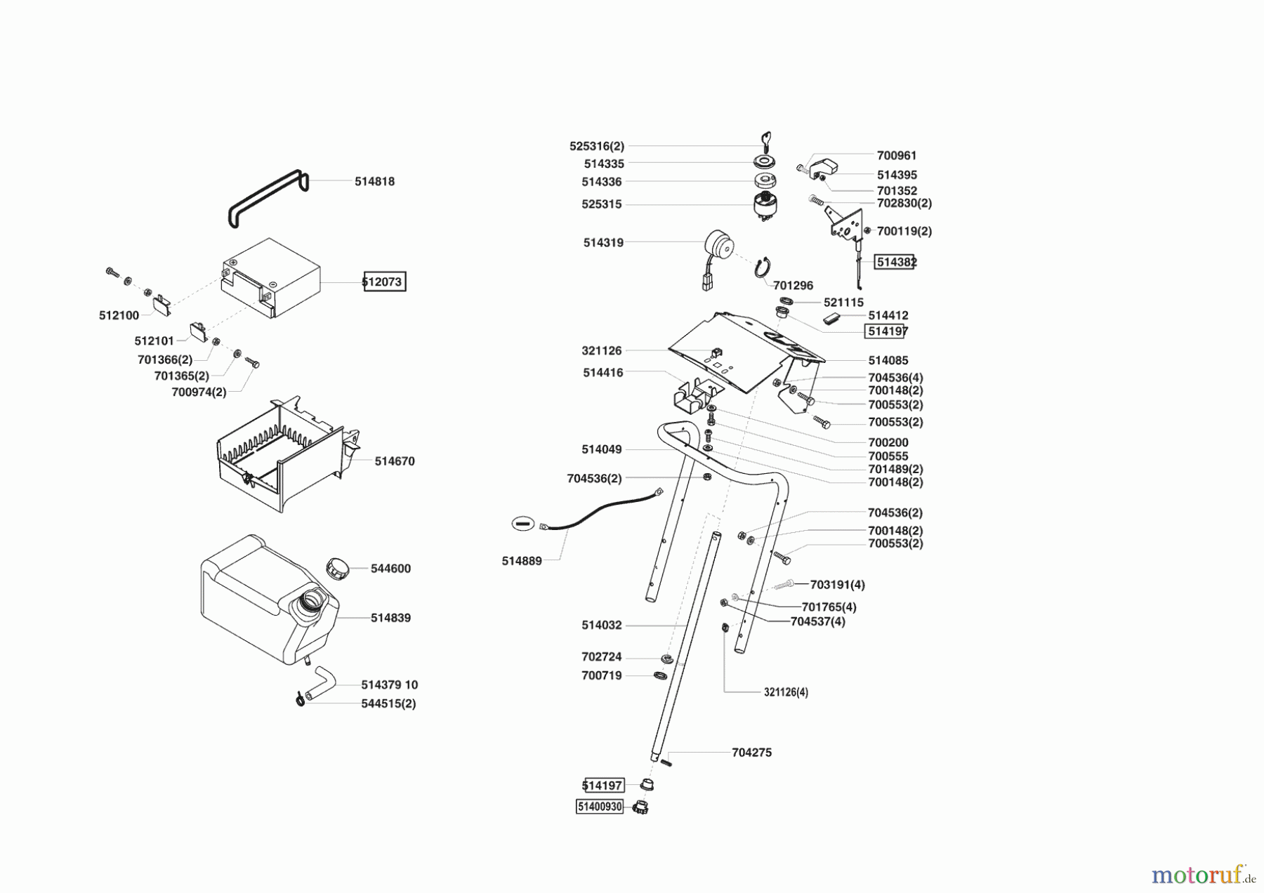 AL-KO Gartentechnik Rasentraktor COMFORT T 1500 02/2005 - 06/2005 Seite 6