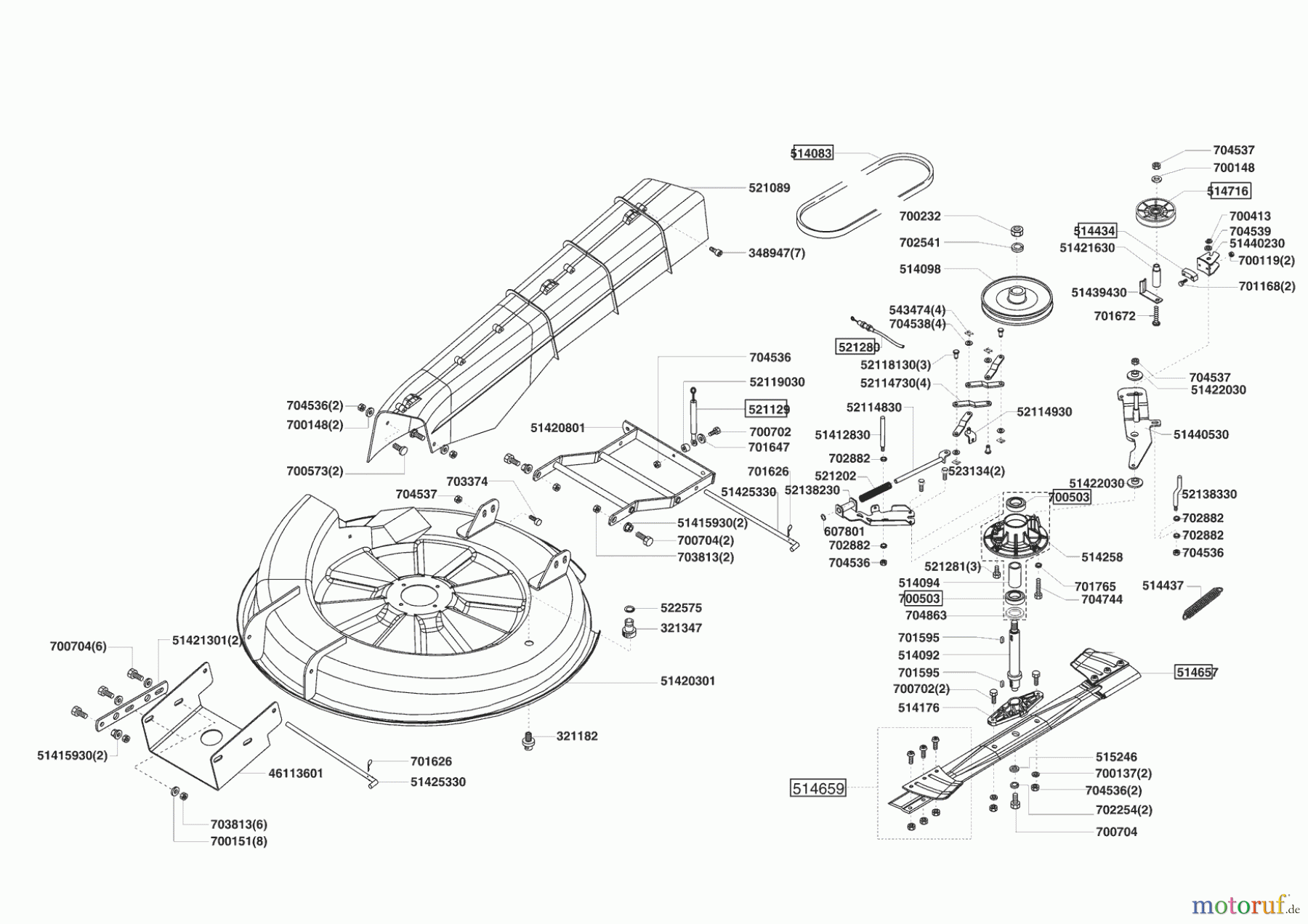  AL-KO Gartentechnik Rasentraktor Comfort T 750 ab 06/2005 Seite 5