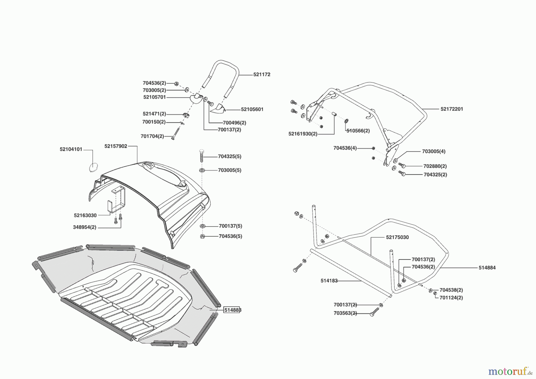 Powerline Gartentechnik Rasentraktor T20-102 HDE 08/2005 - 11/2005 Seite 7