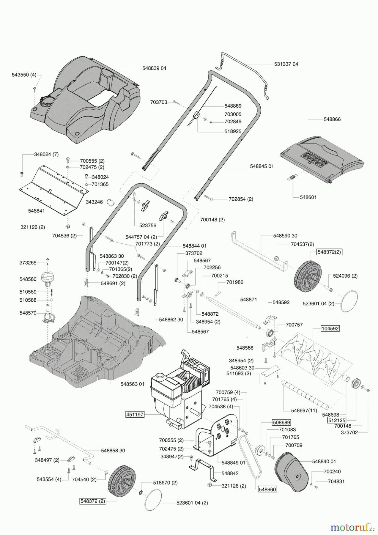 AL-KO Gartentechnik Vertikutierer COMFORT 38 VB 08/2005 - 05/2006 Seite 1
