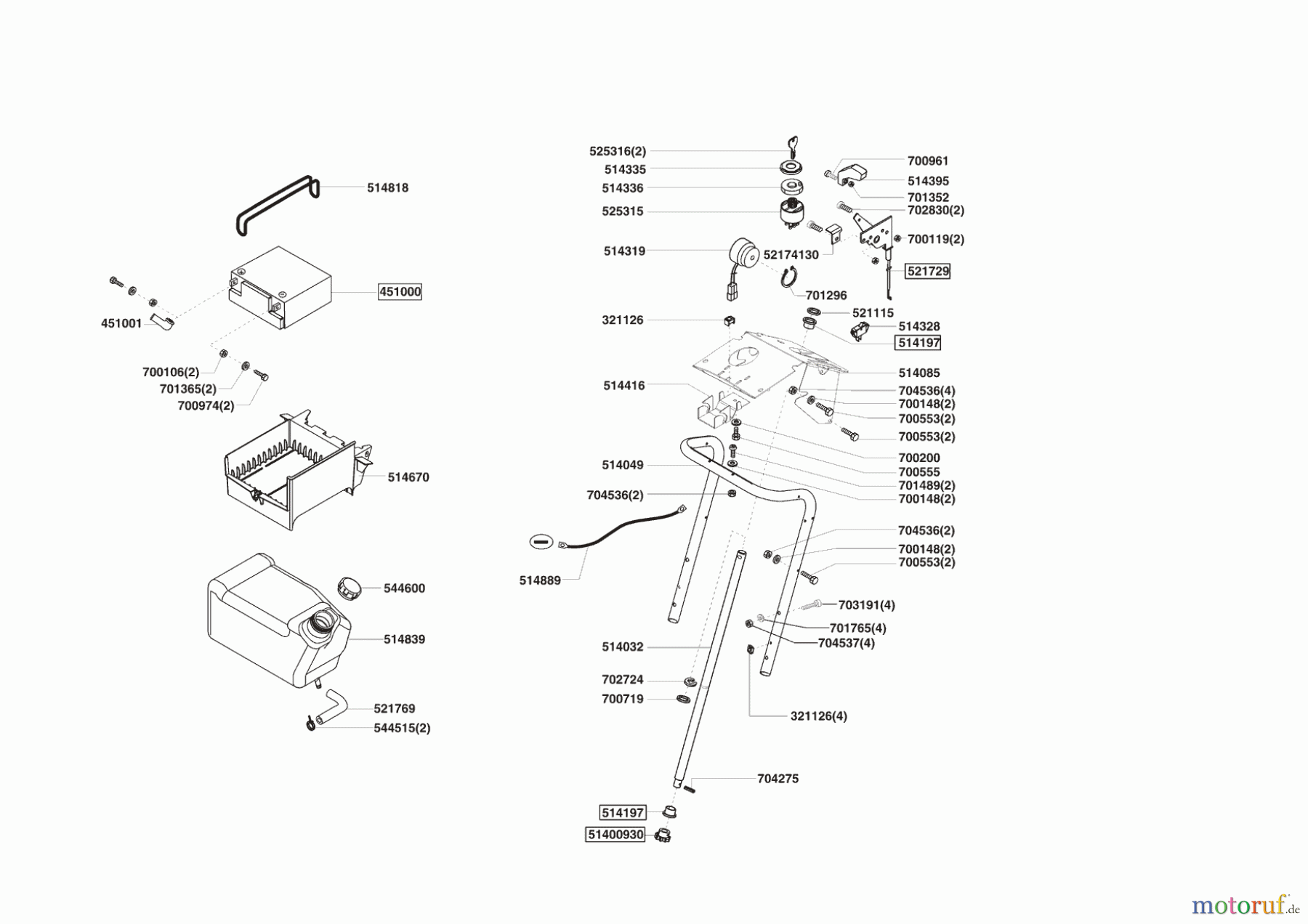  Sigma Gartentechnik Rasentraktor T 18-102 HD 10/2005 - 12/2006 Seite 6