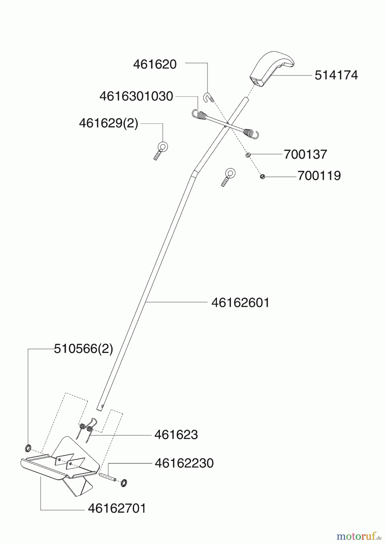  AL-KO Gartentechnik Zubehör Gartentechnik Mulchkeil T102  12/2005 Seite 1