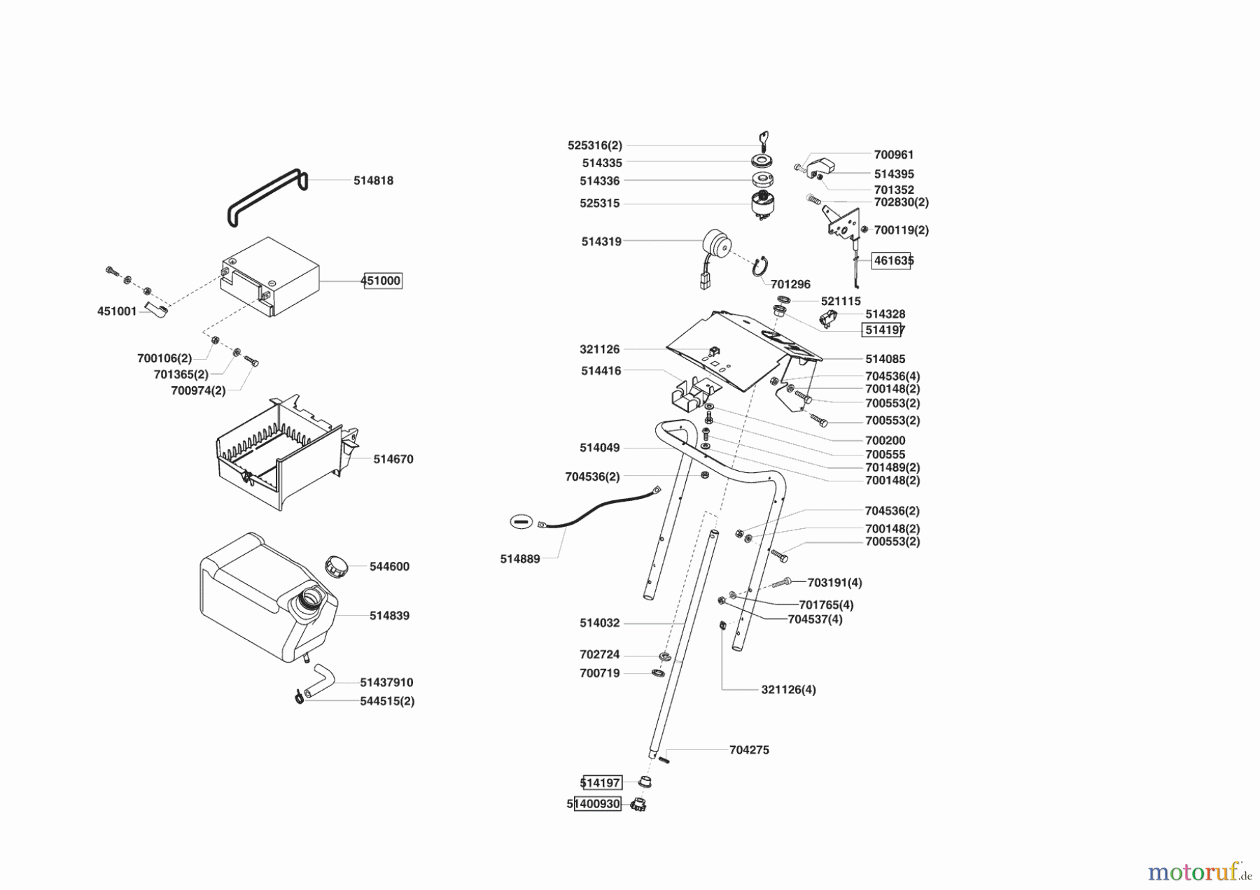 AL-KO Gartentechnik Rasentraktor VERTS LOISIRS VLK 15H40 D 12/2005 - 02/2006 Seite 6