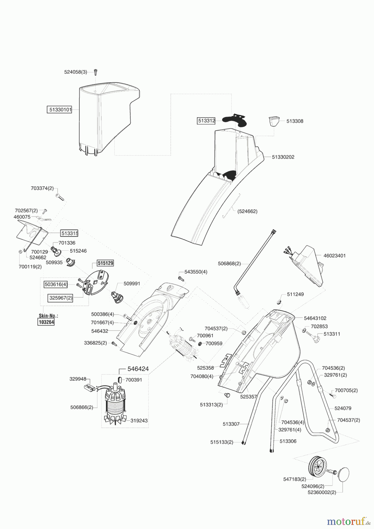 Uniropa Gartentechnik Gartenhäcksler New-Tec 2500 R ab 01/2006 Seite 1