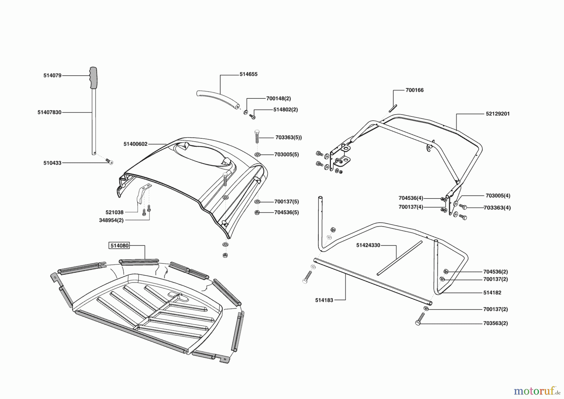  Powerline Gartentechnik Rasentraktor T13-82  01/2006 Seite 7