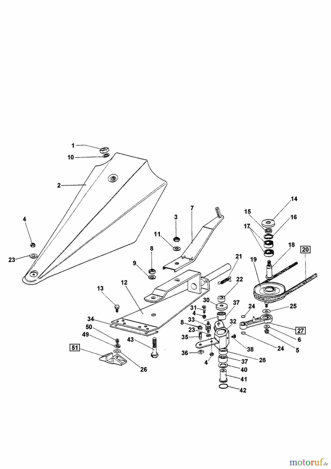  AL-KO Gartentechnik Balkenmäher BM 5001 R  03/2006 - 11/2007 Seite 3