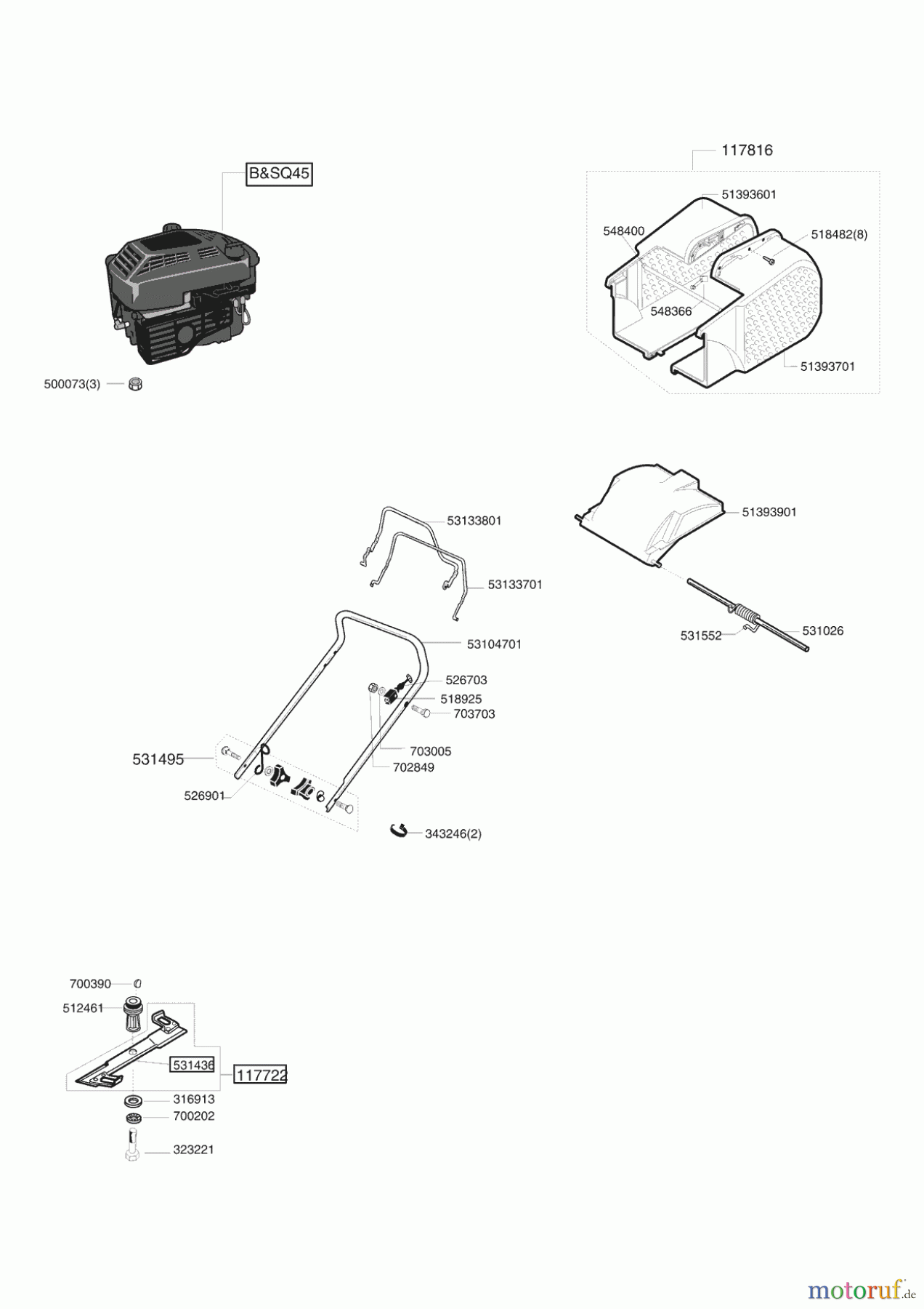 GARDENLINE Gartentechnik Benzinrasenmäher GLR 2 03/2006 - 12/2007 Seite 1