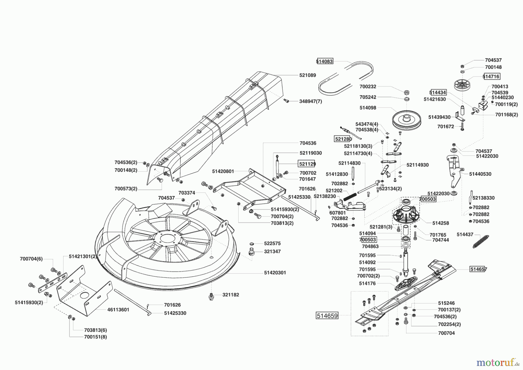 GardensBest Gartentechnik Rasentraktor T 12,5/74 10/2006 - 12/2006 Seite 5