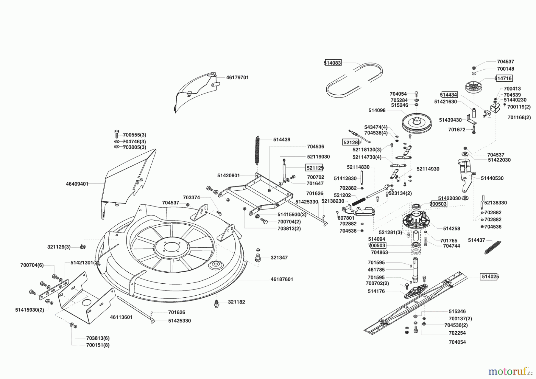 Powerline Gartentechnik Rasentraktor T 13-82 S BIO-COMBI 11/2006 - 12/2006 Seite 5