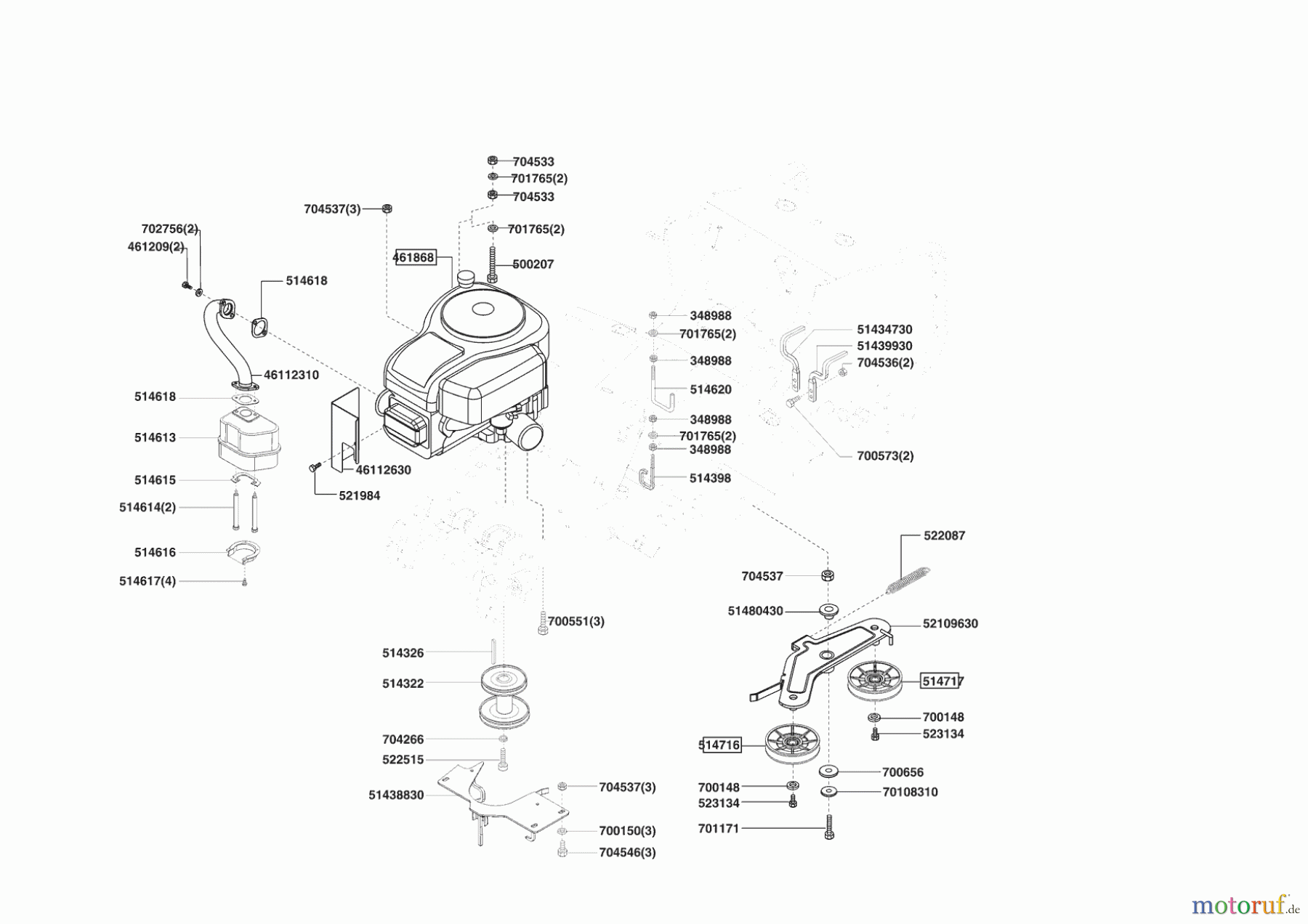 AL-KO Gartentechnik Rasentraktor COMFORT T750 12/2006 - 02/2008 Seite 4