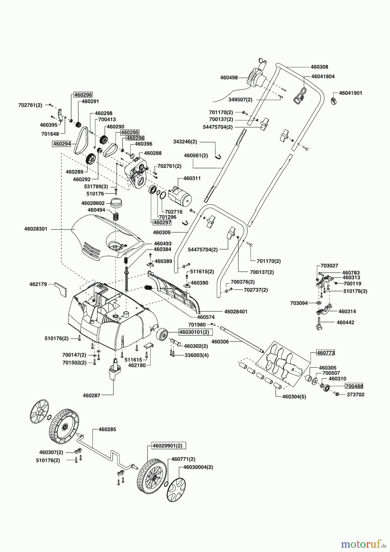 AL-KO Gartentechnik Vertikutierer COMFORT 32 VE 01/2007 Seite 1