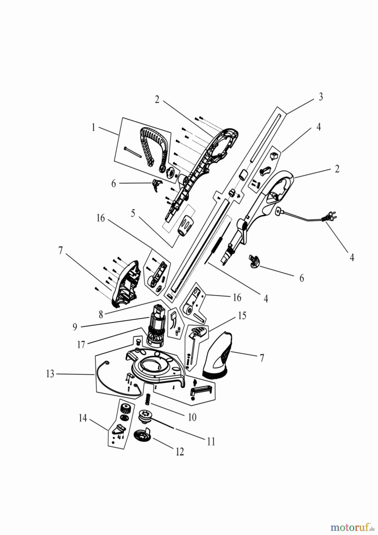 AL-KO Gartentechnik Rasentrimmer TE 600 Seite 1