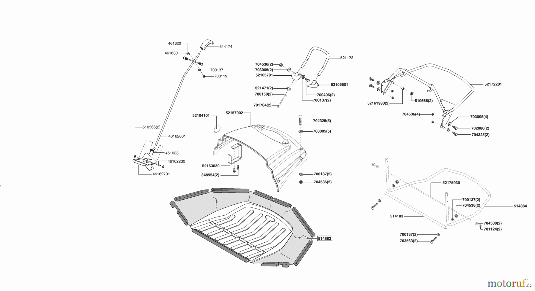 Powerline Gartentechnik Rasentraktor T 16/102 HDE-H 01/2007 - 10/2007 Seite 7
